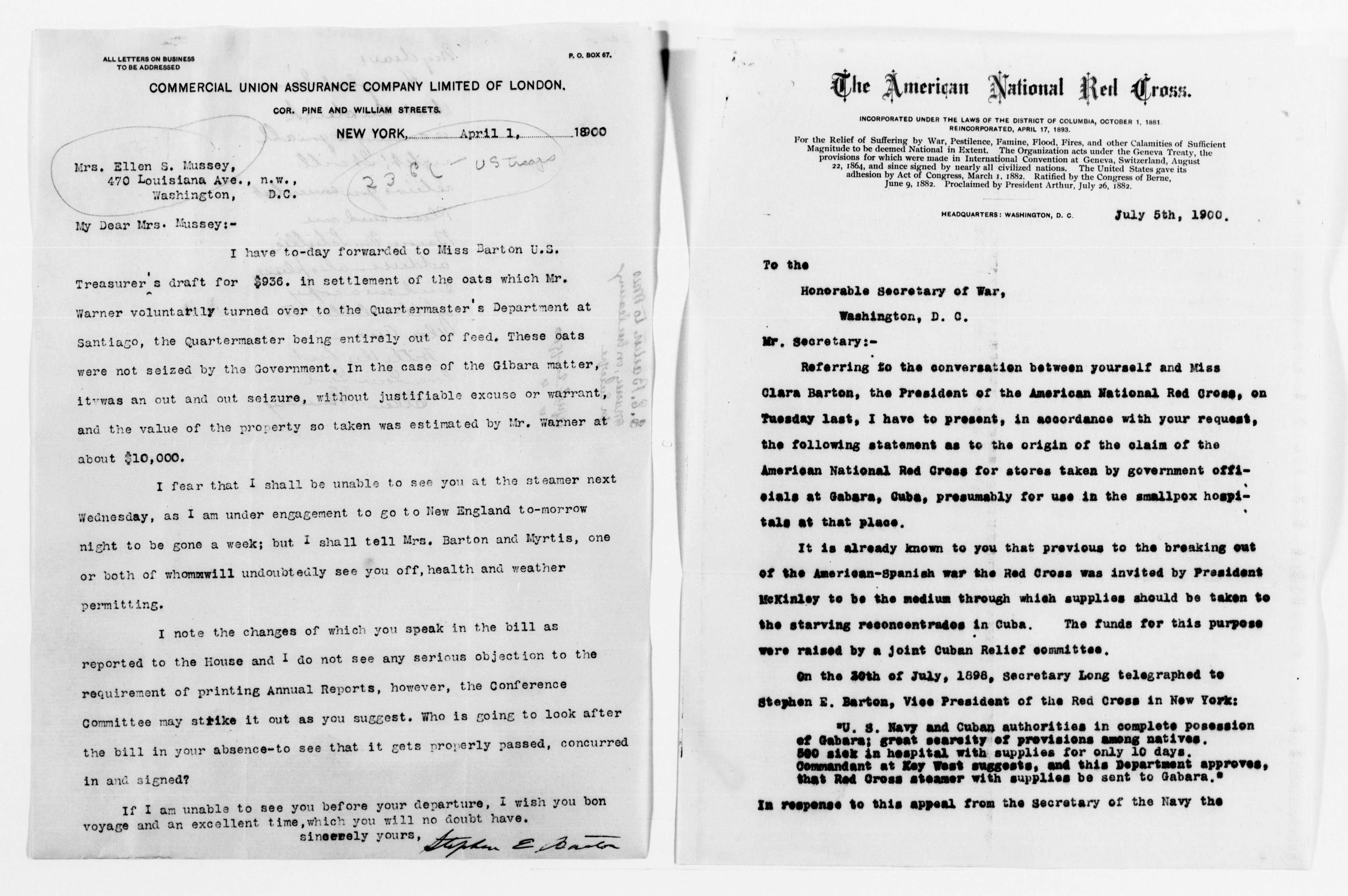 Scanned image of the current content page