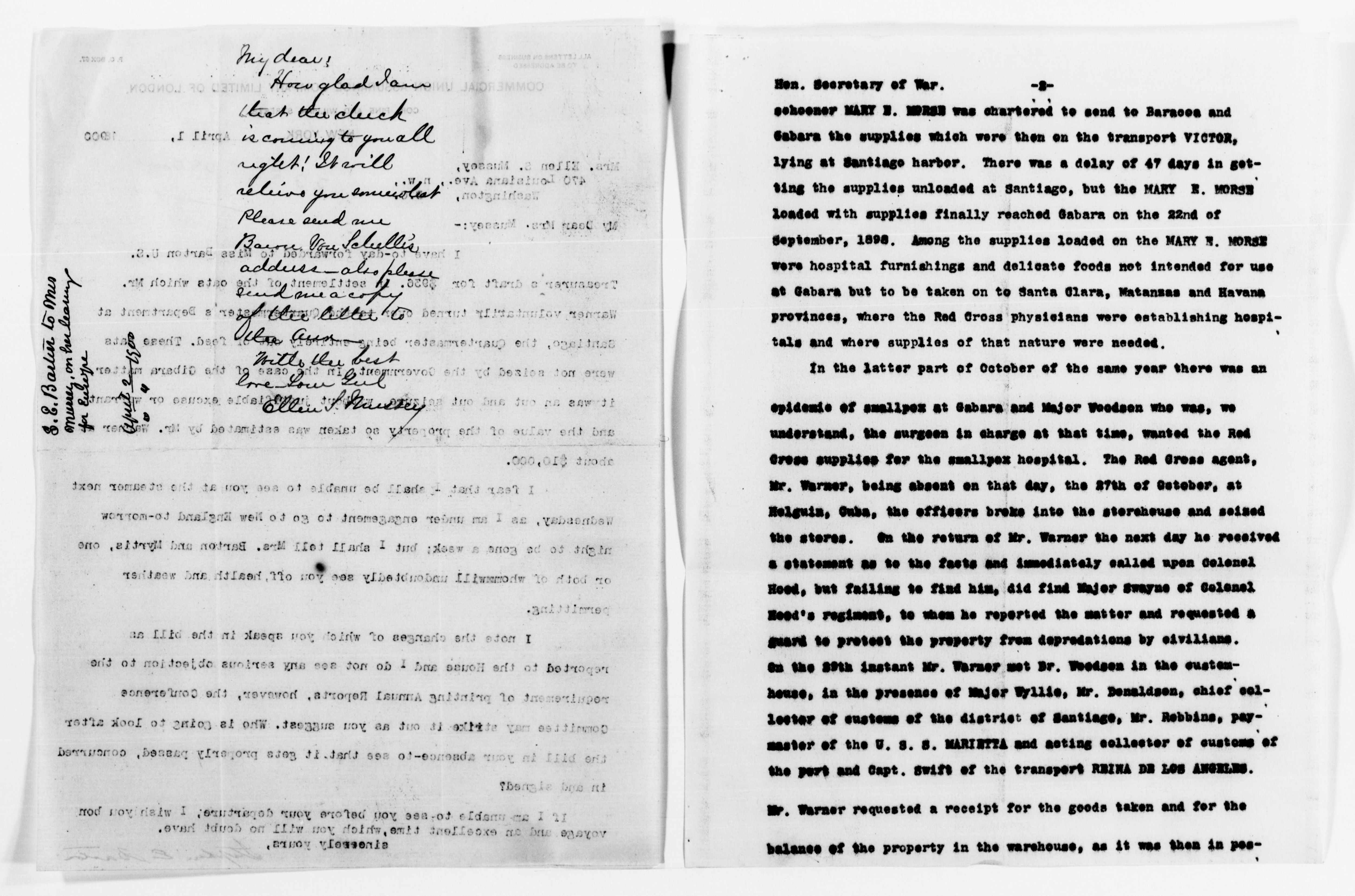 Scanned image of the current content page