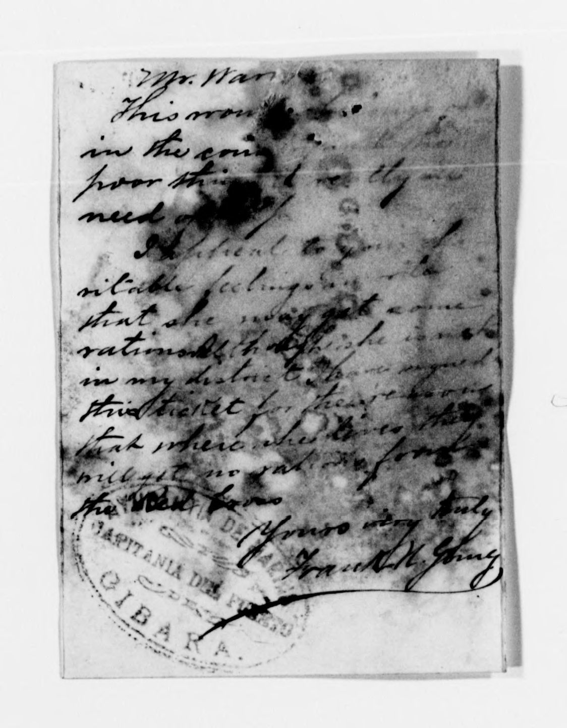 Scanned image of the current content page