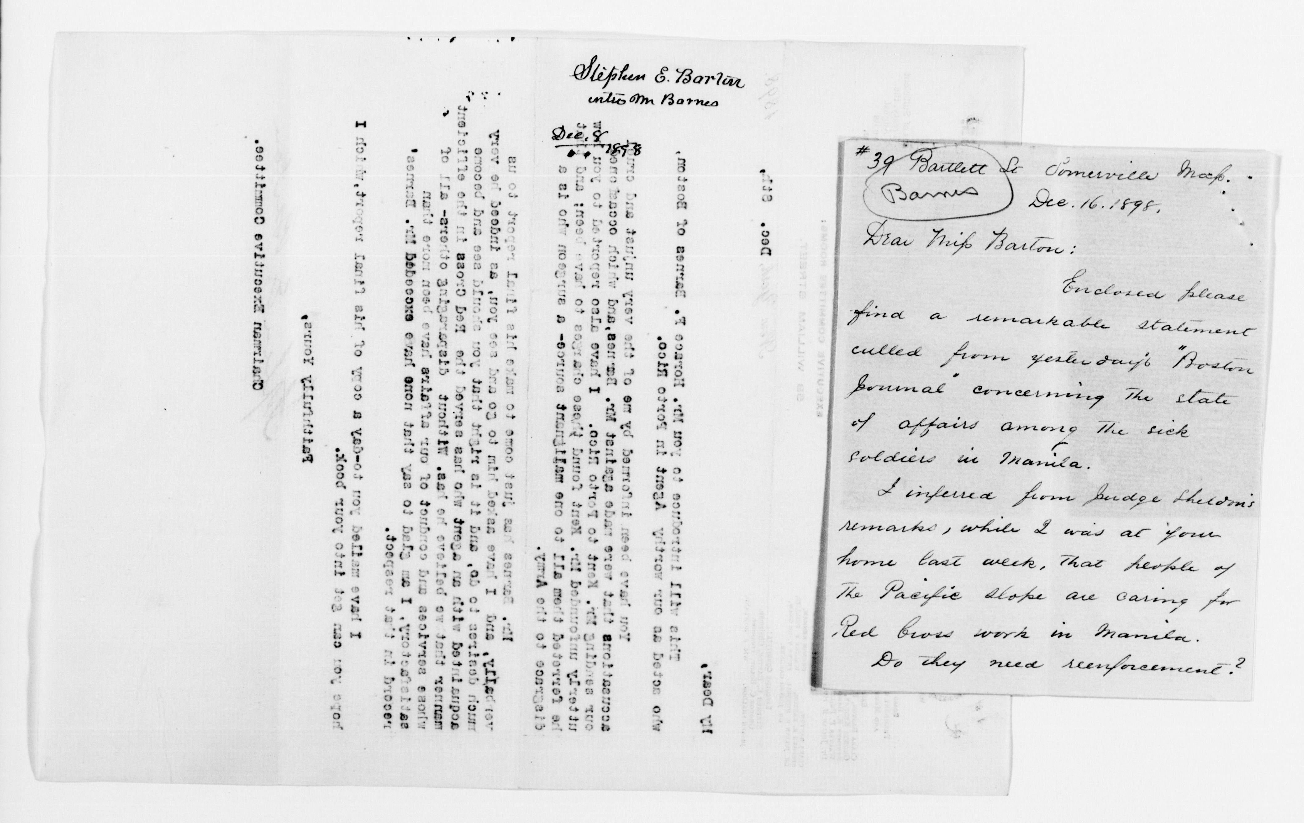 Scanned image of the current content page