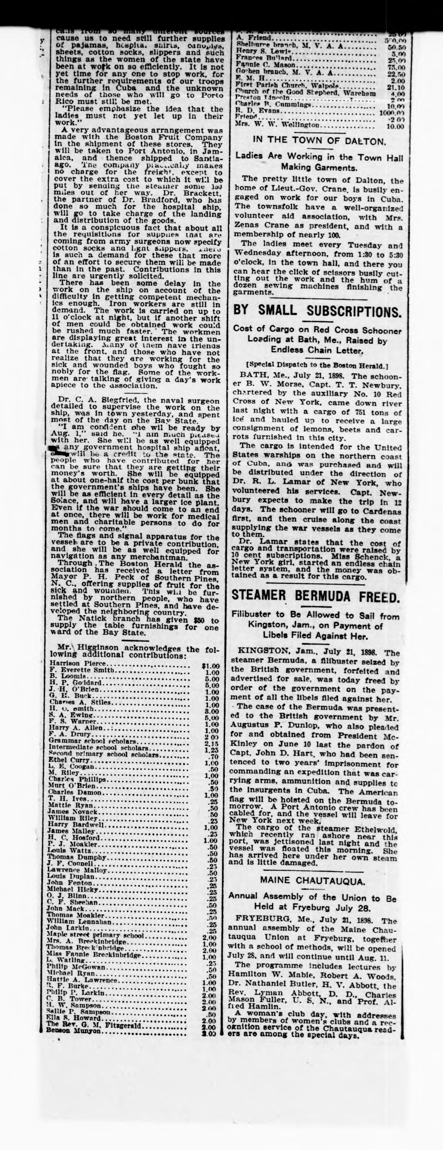 Scanned image of the current content page