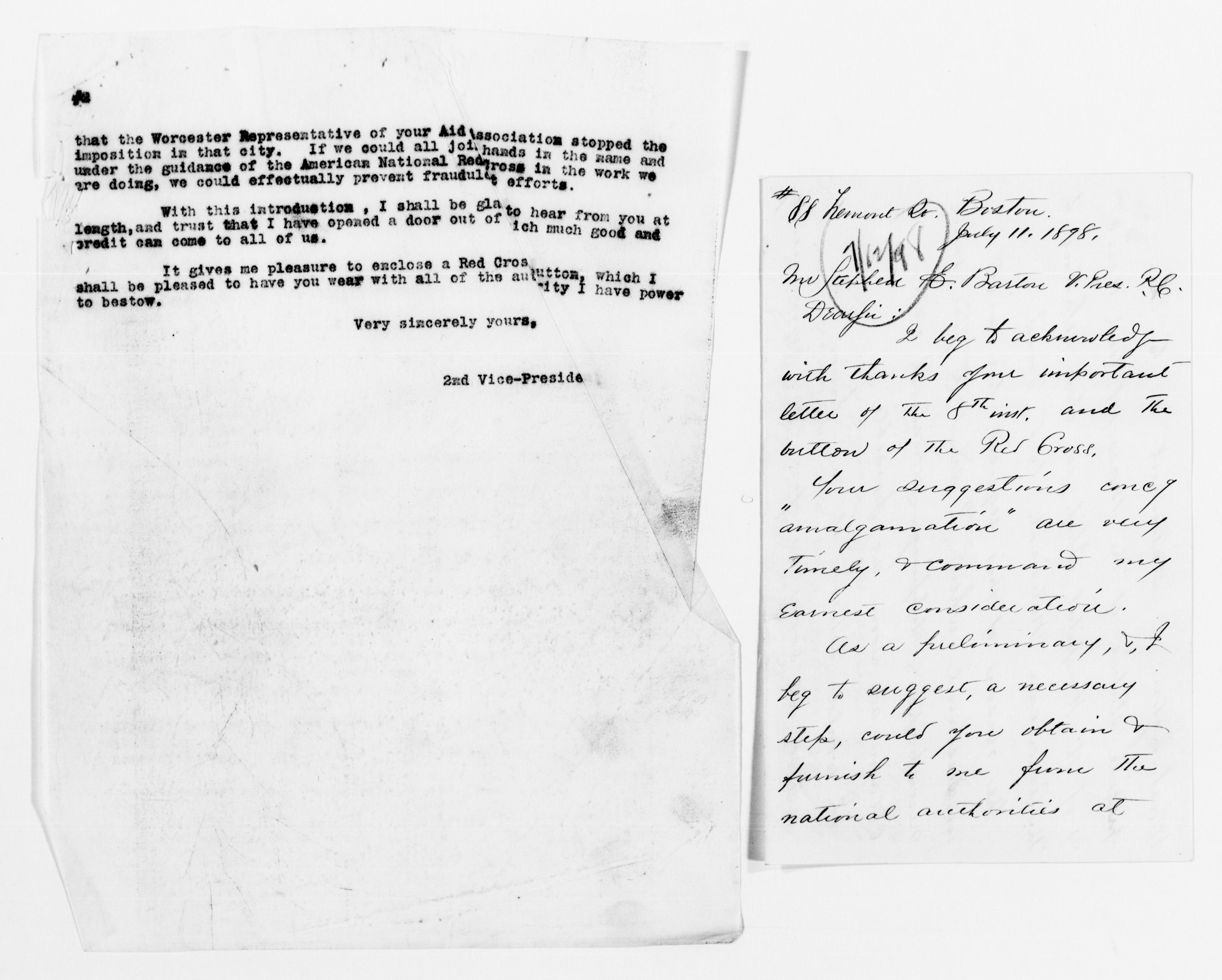 Scanned image of the current content page