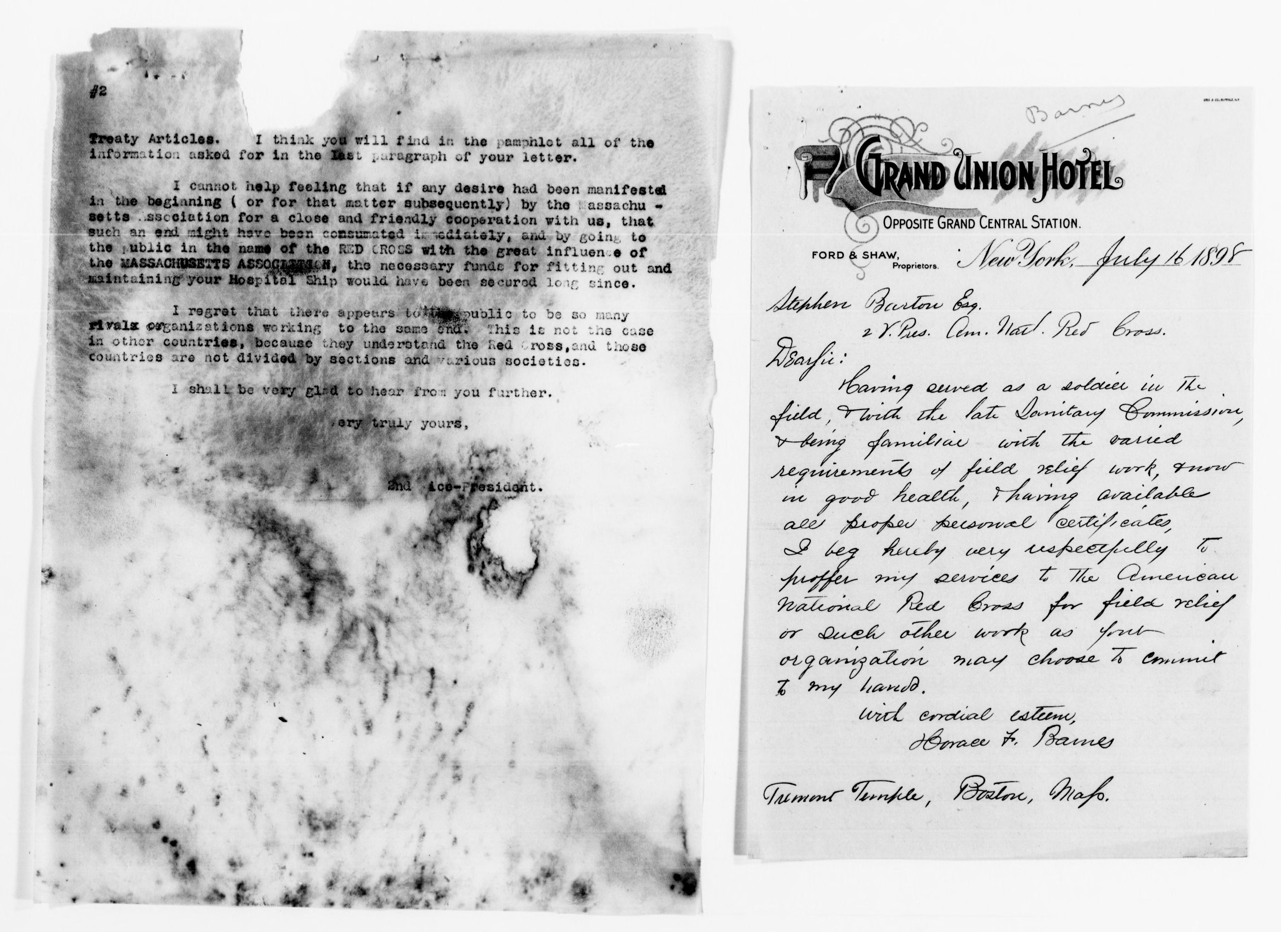 Scanned image of the current content page