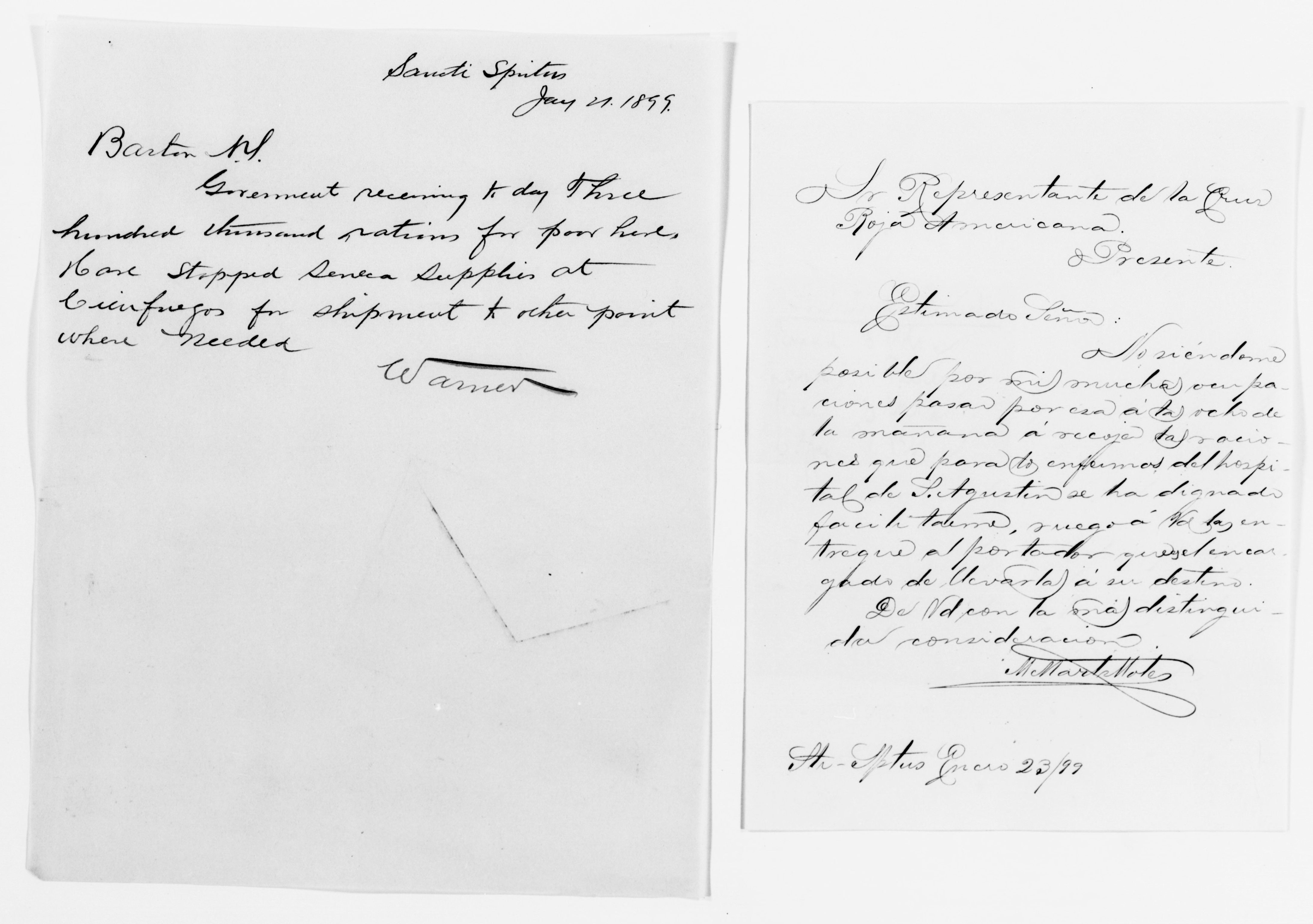 Scanned image of the current content page