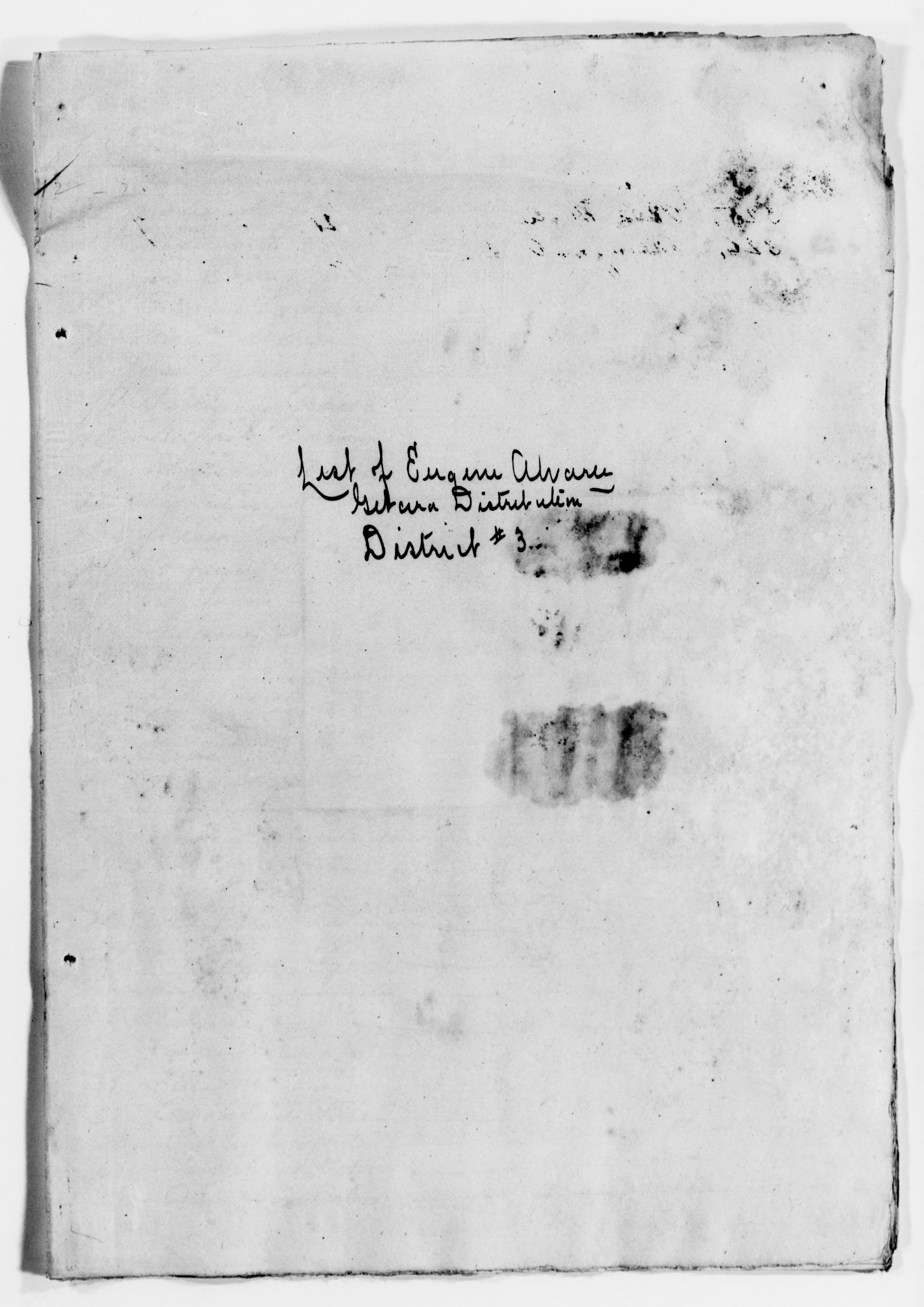 Scanned image of the current content page