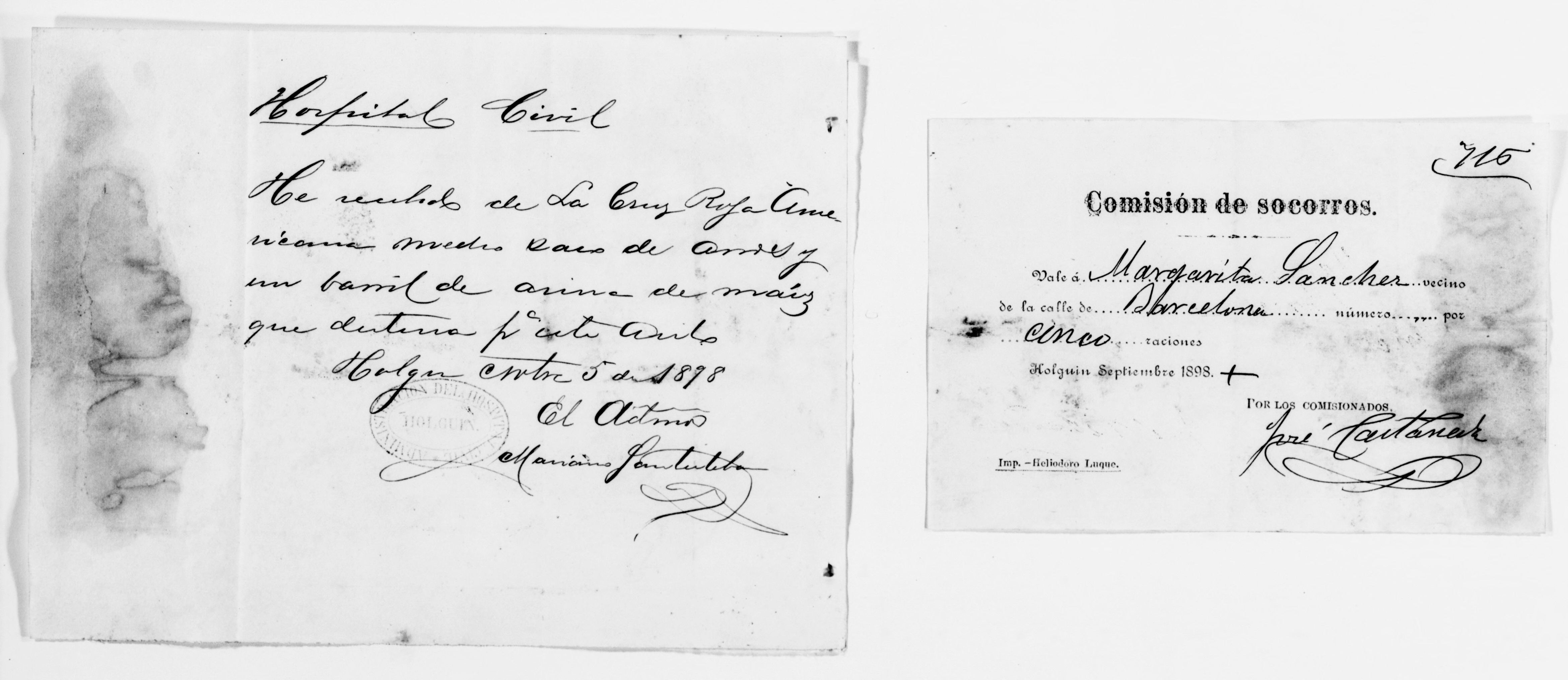 Scanned image of the current content page