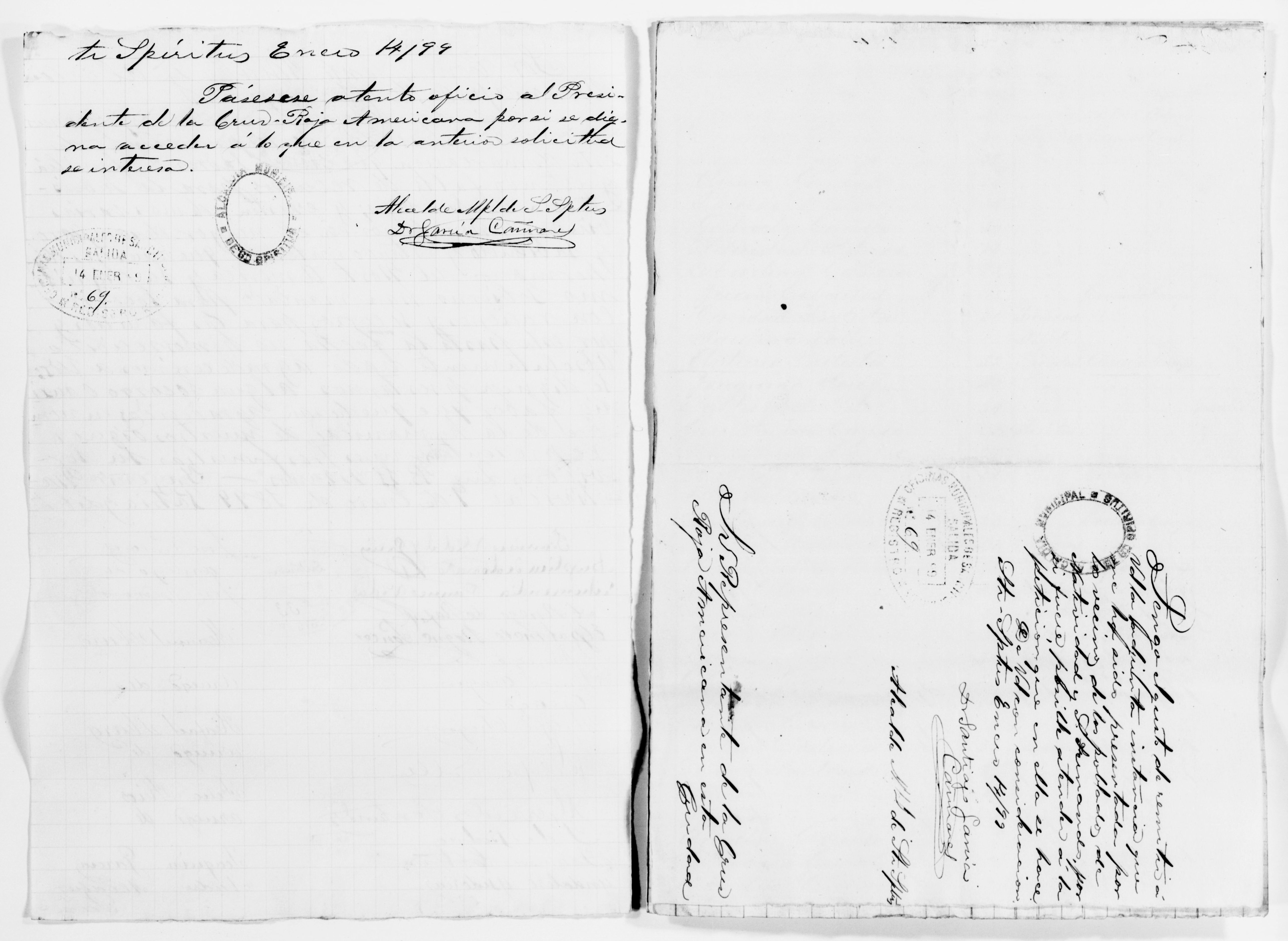 Scanned image of the current content page