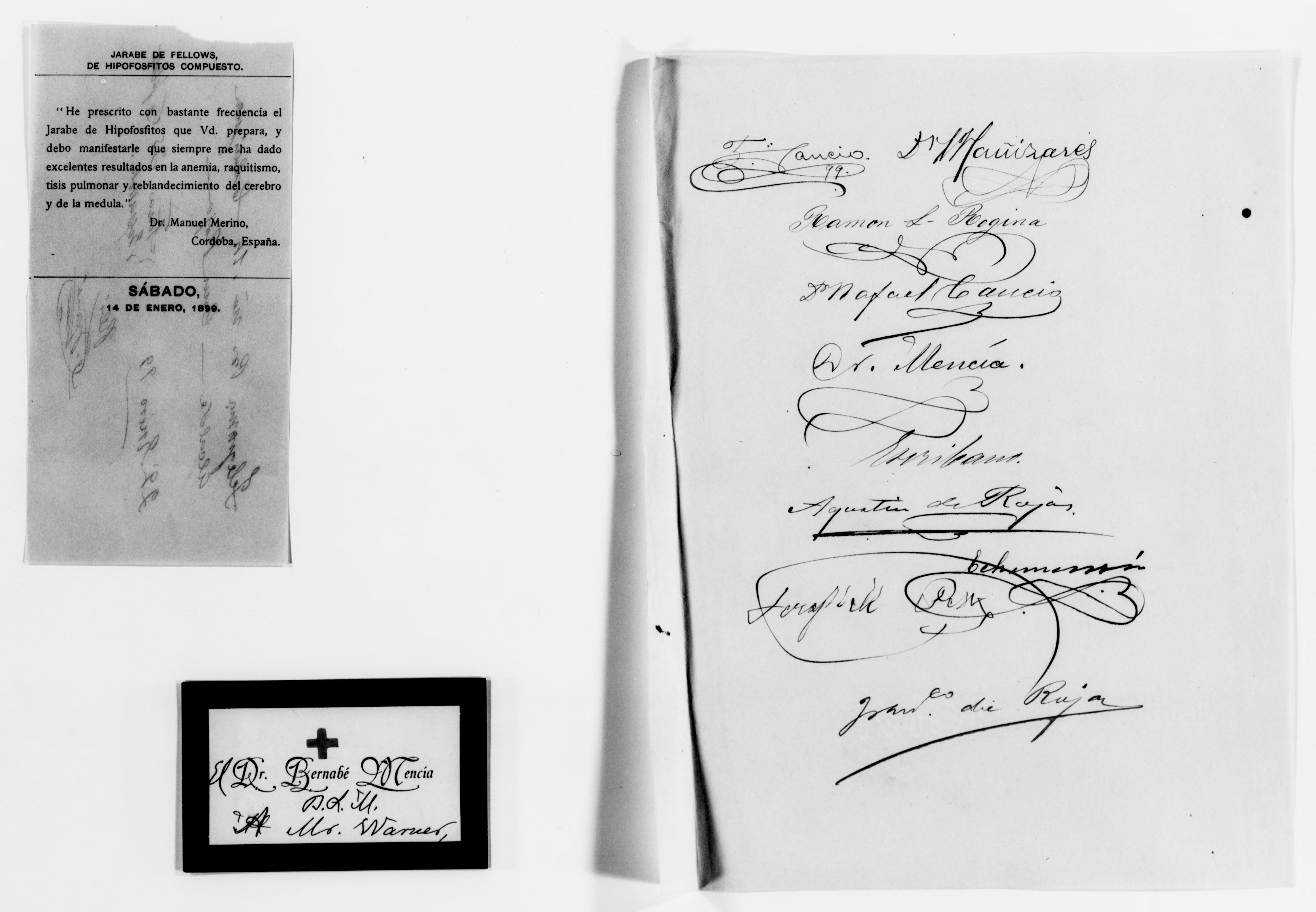 Scanned image of the current content page