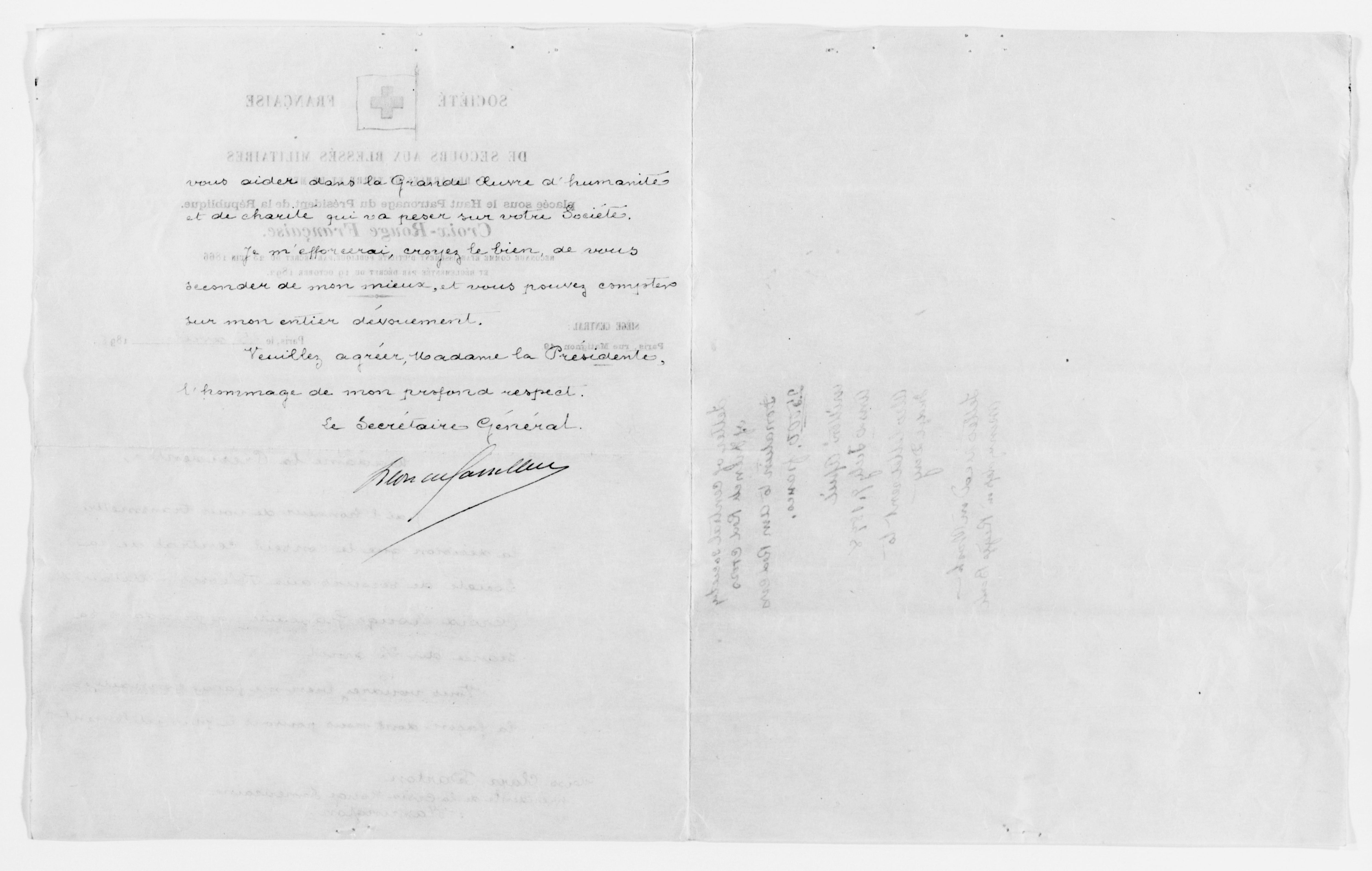 Scanned image of the current content page