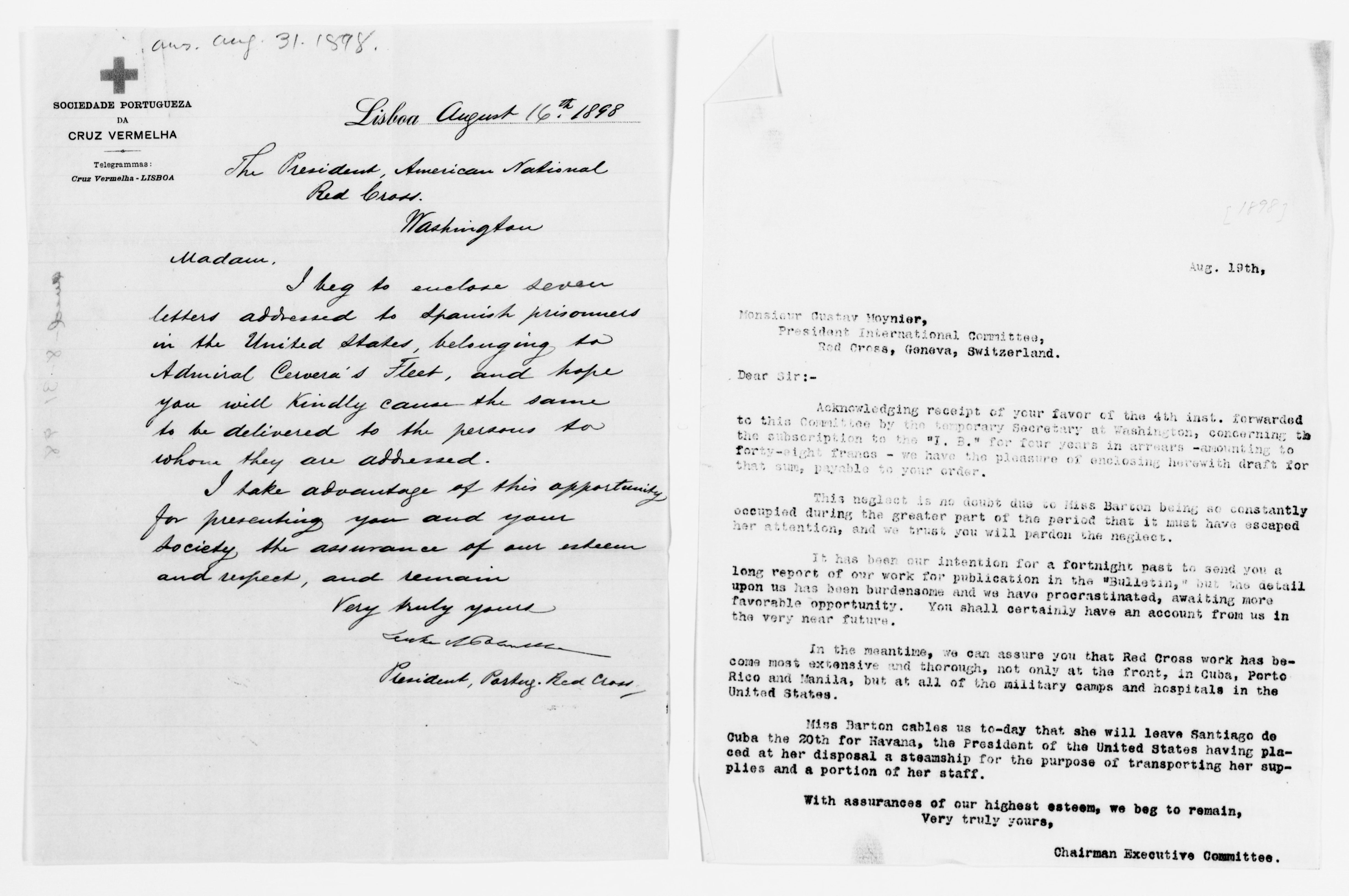 Scanned image of the current content page