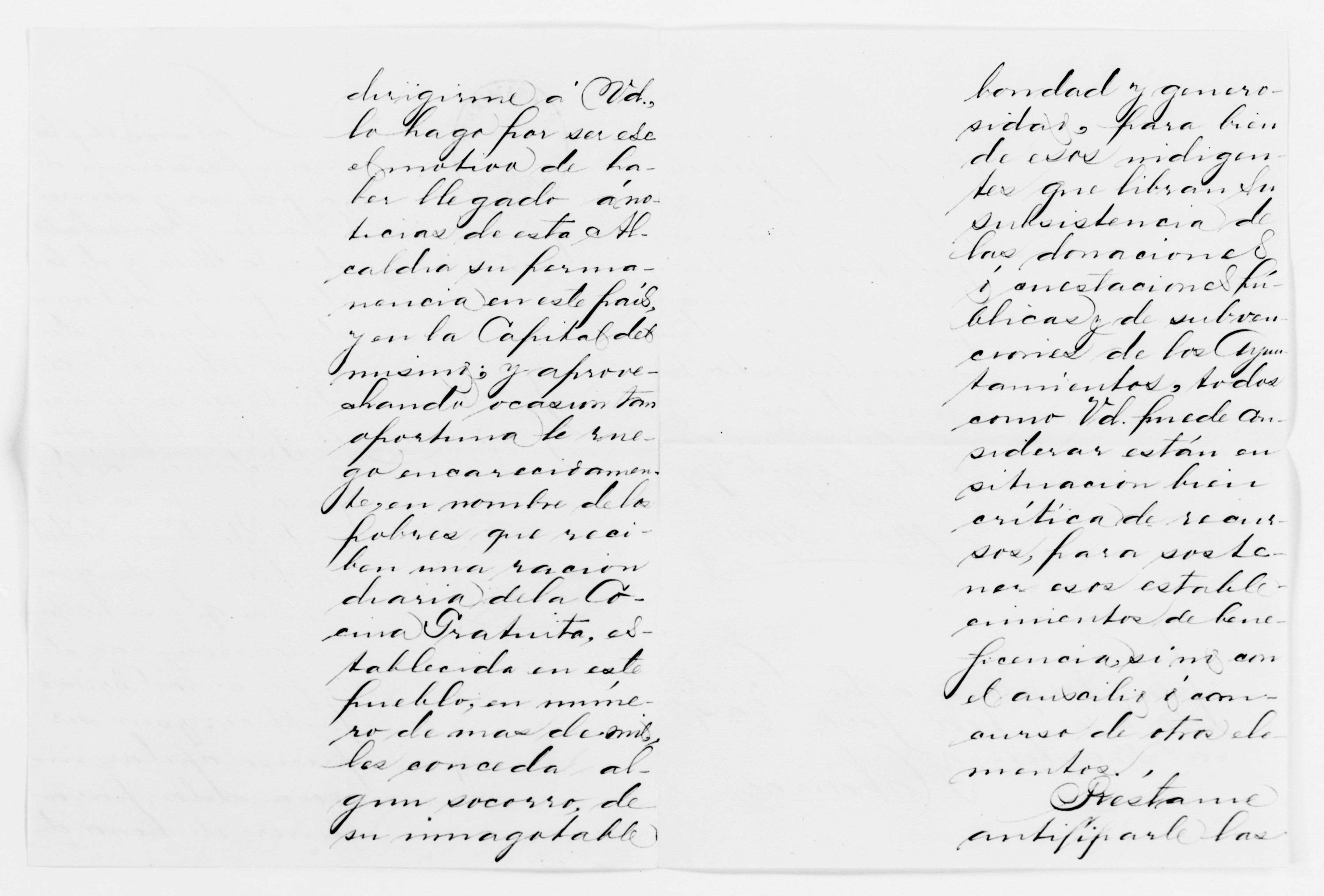 Scanned image of the current content page