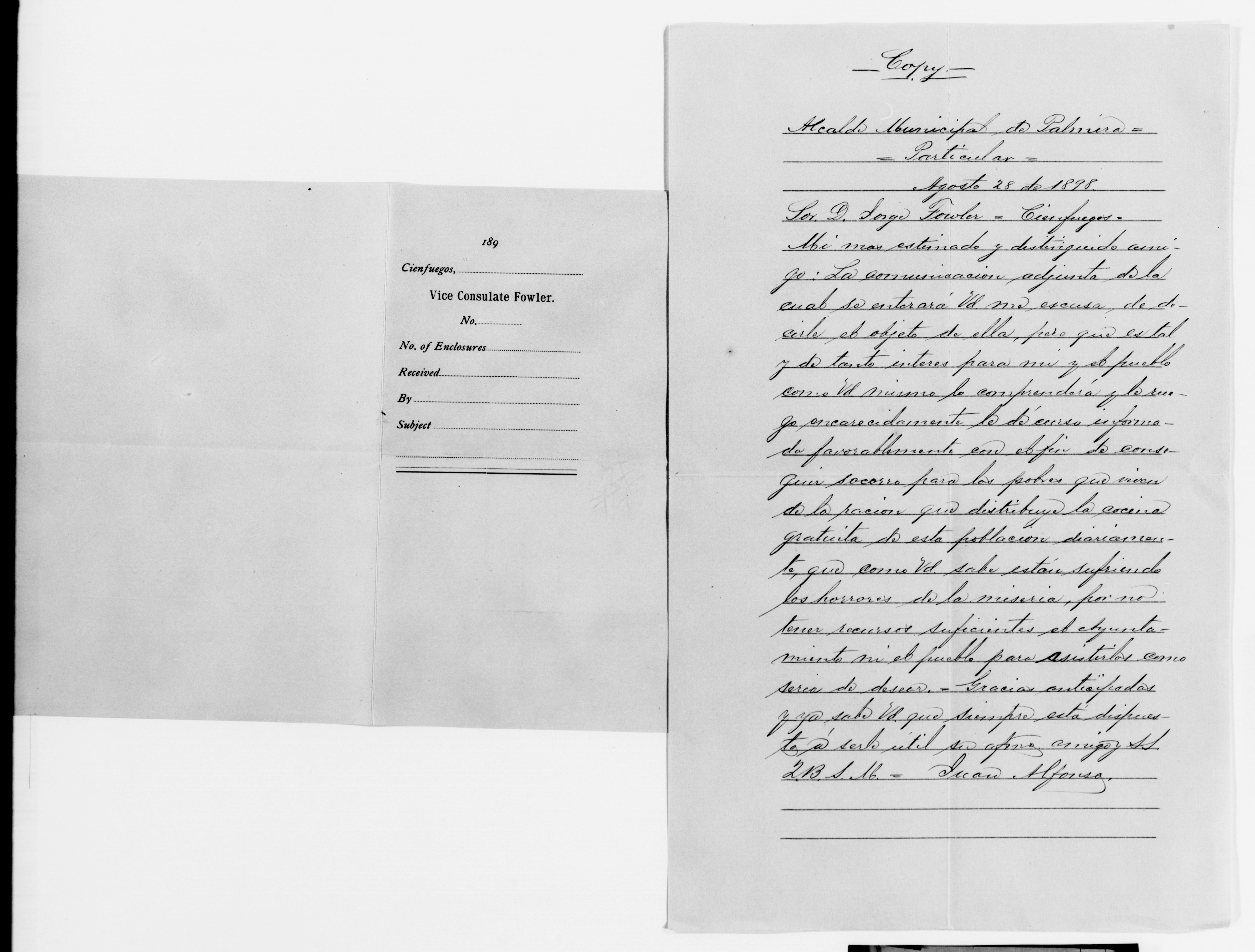 Scanned image of the current content page