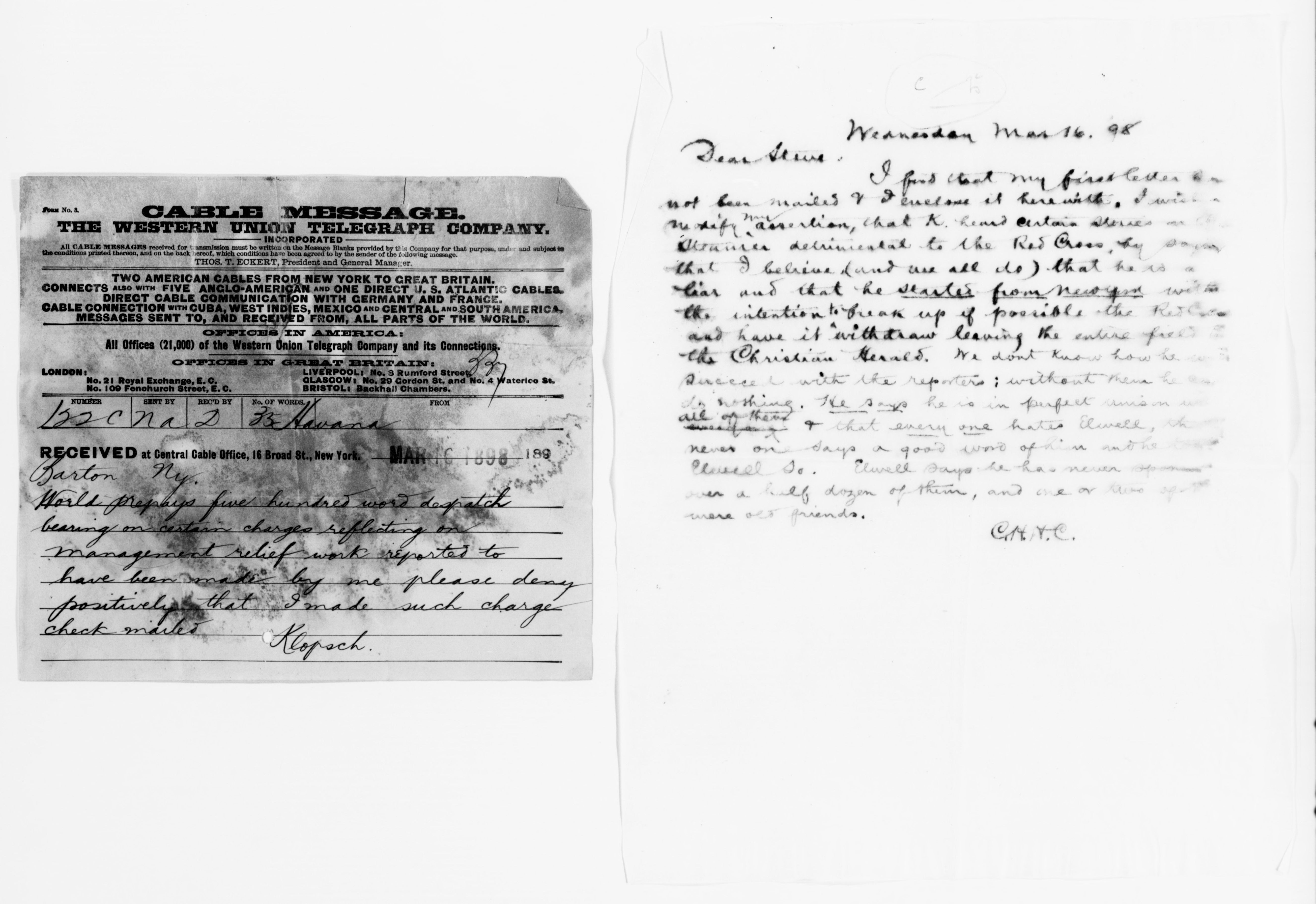 Scanned image of the current content page