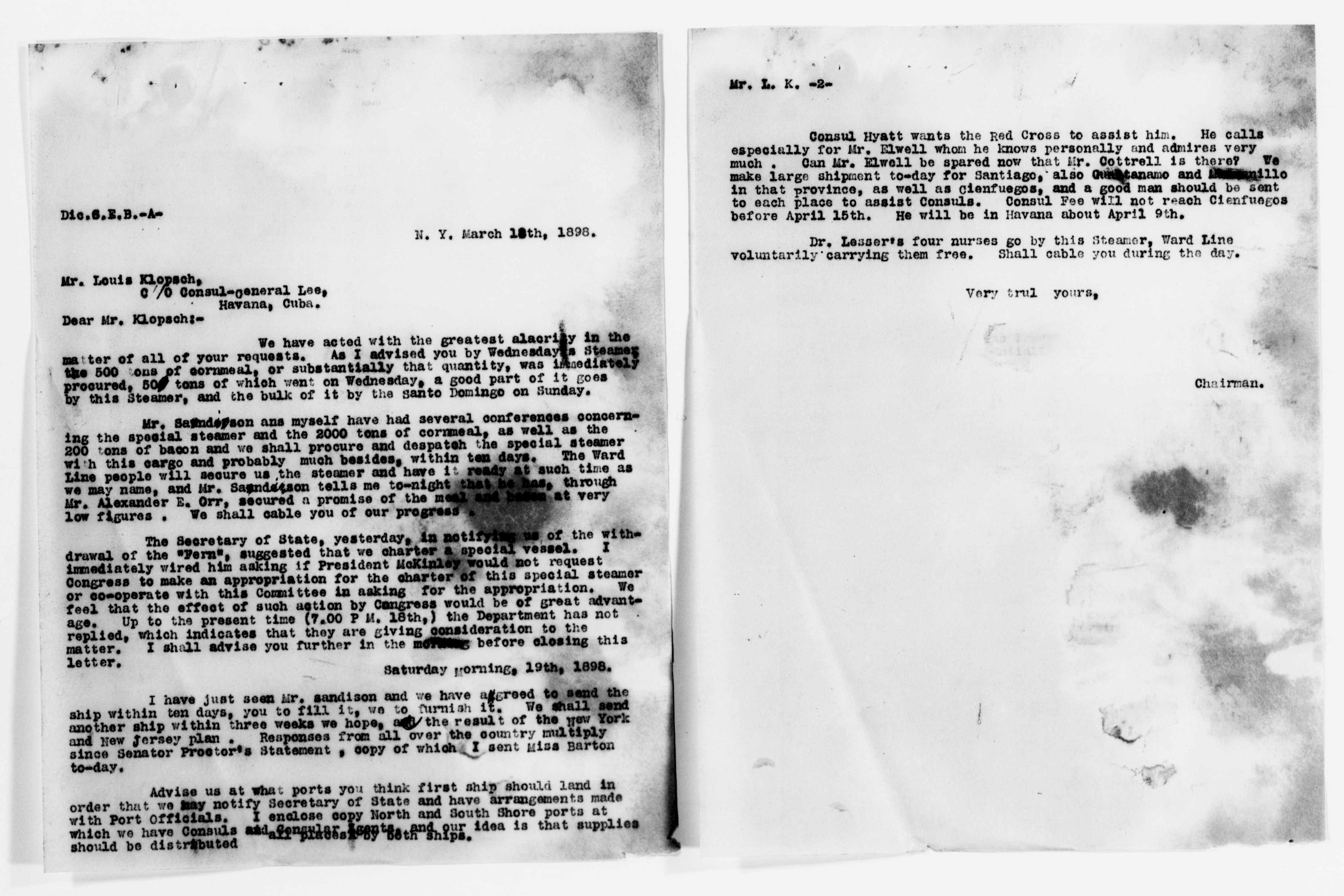 Scanned image of the current content page