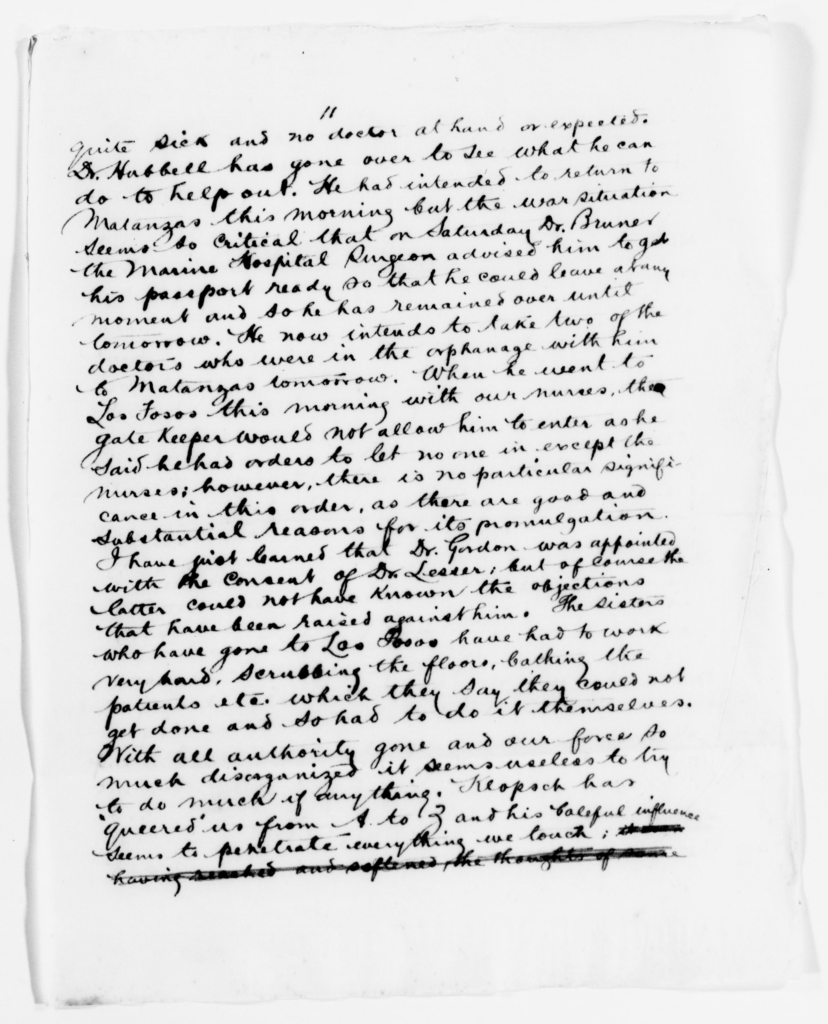 Scanned image of the current content page