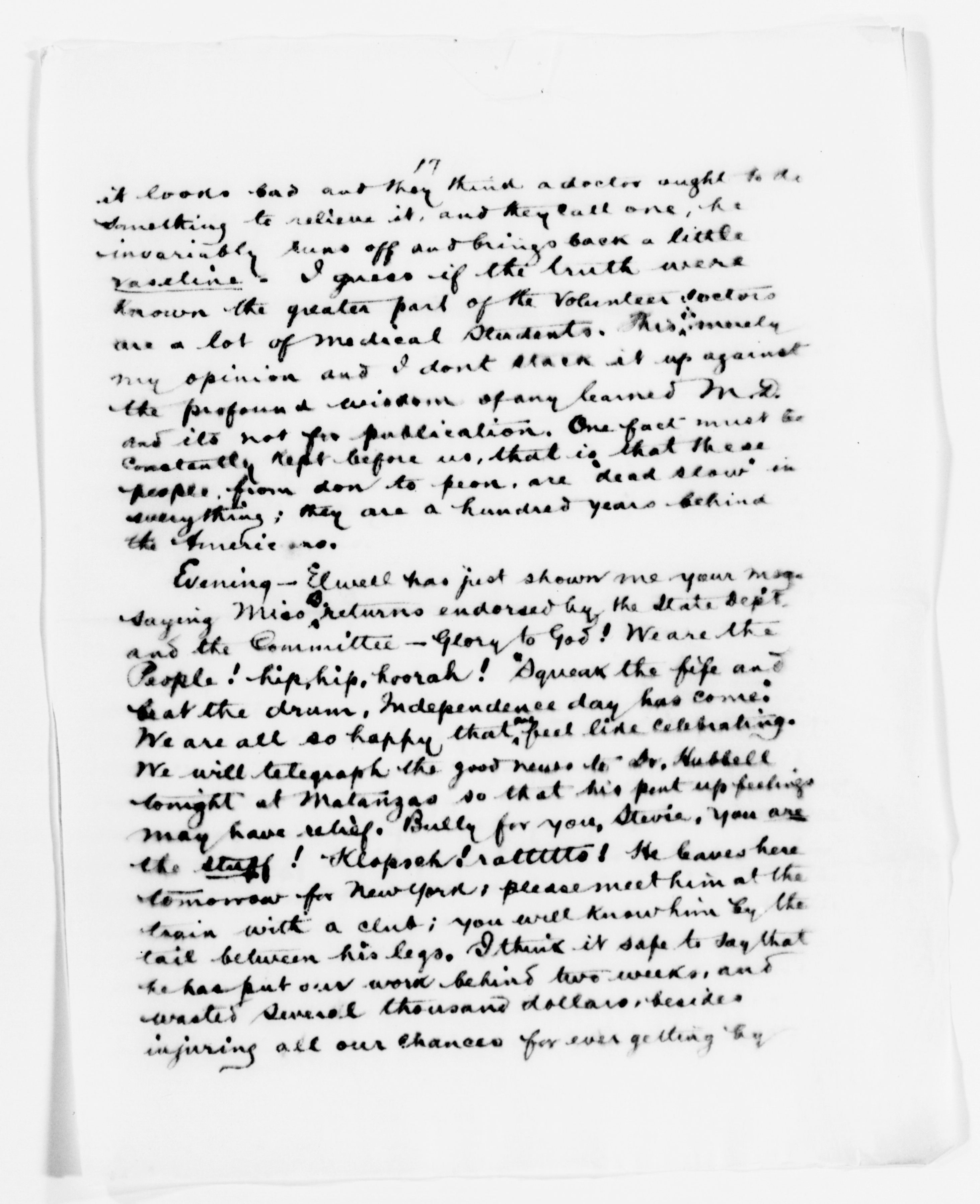 Scanned image of the current content page