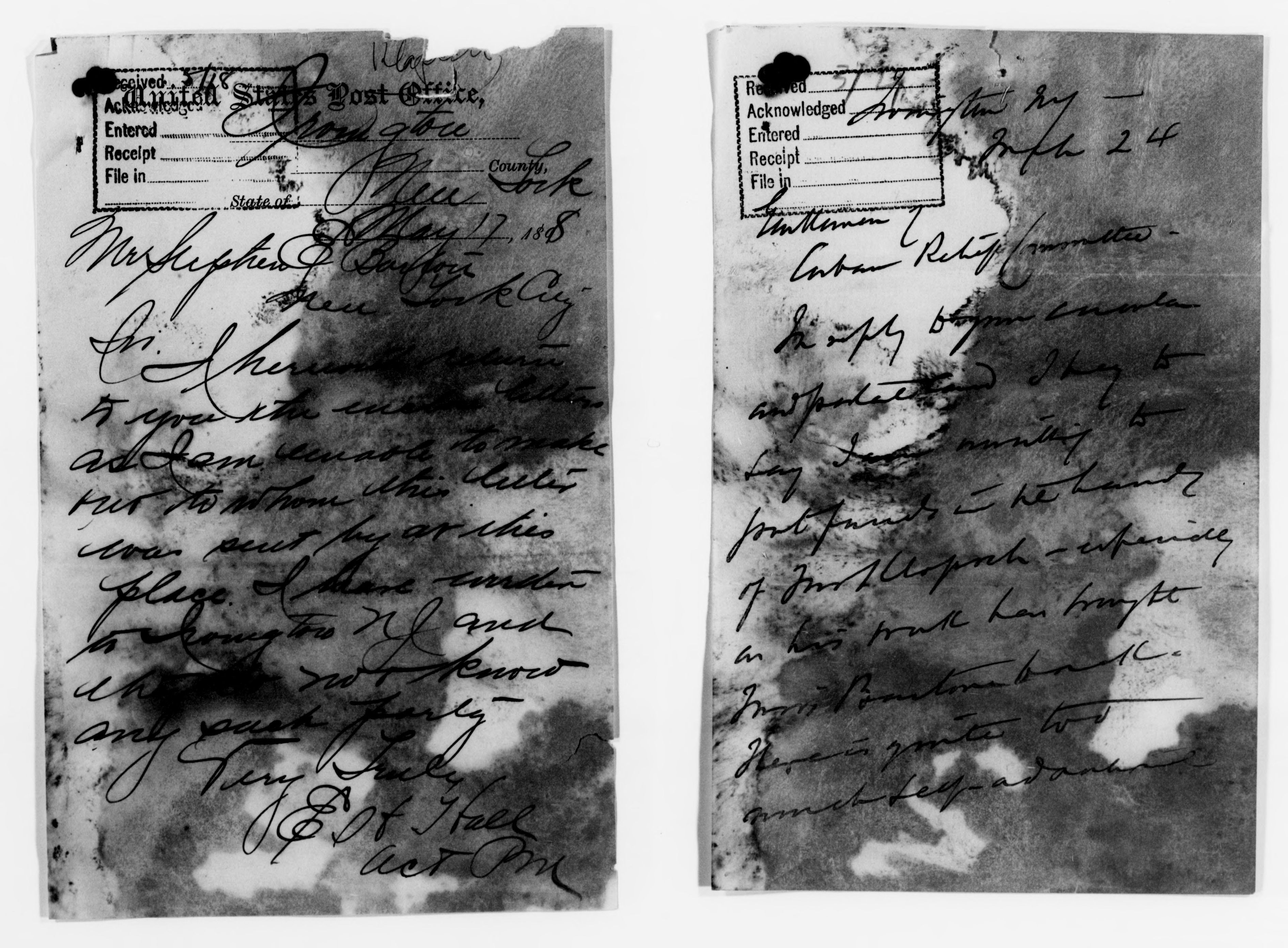 Scanned image of the current content page