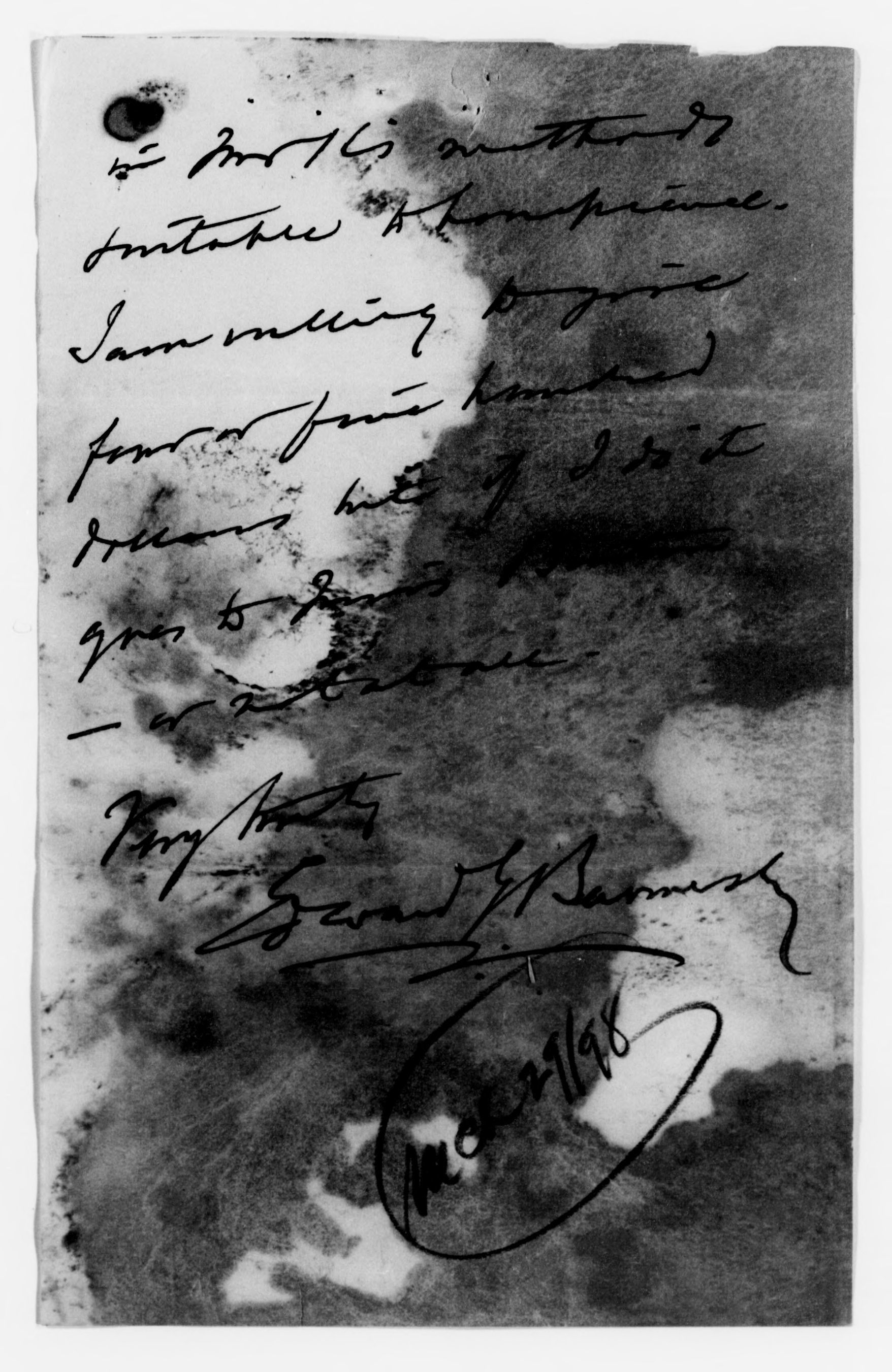 Scanned image of the current content page