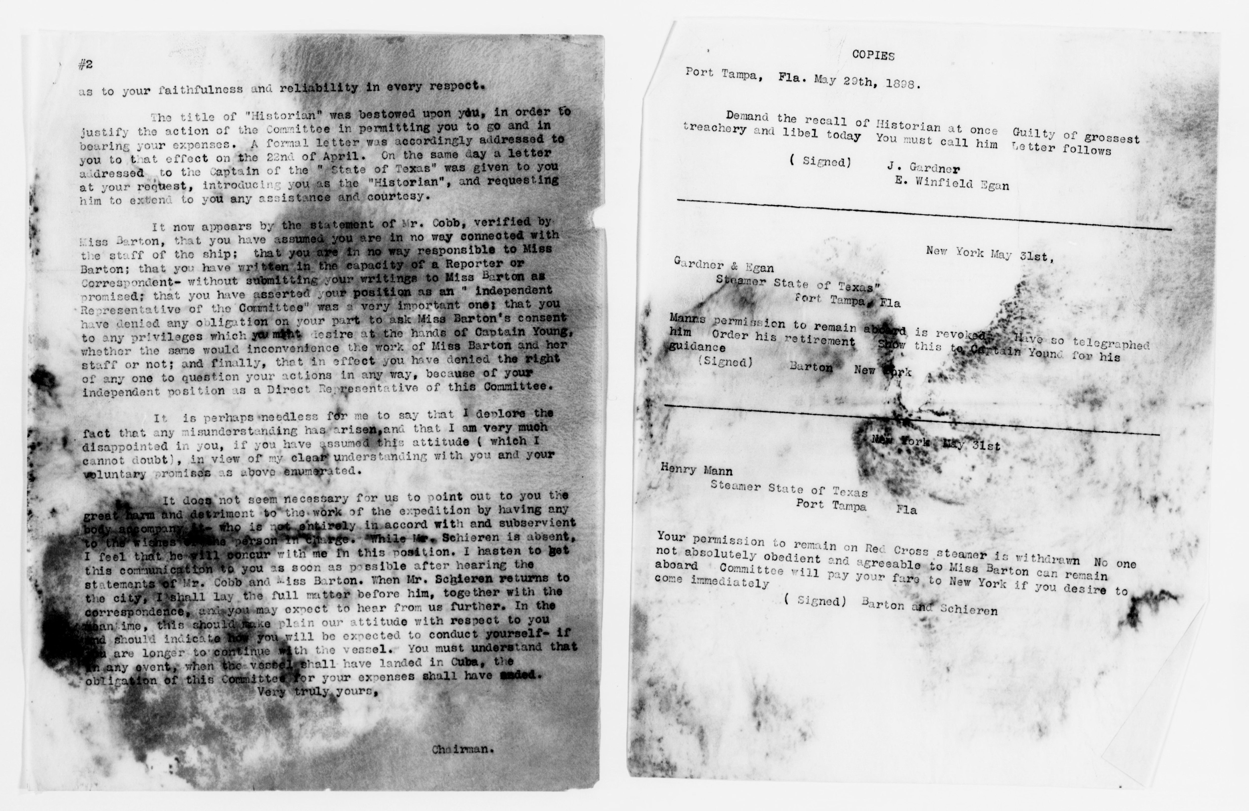 Scanned image of the current content page