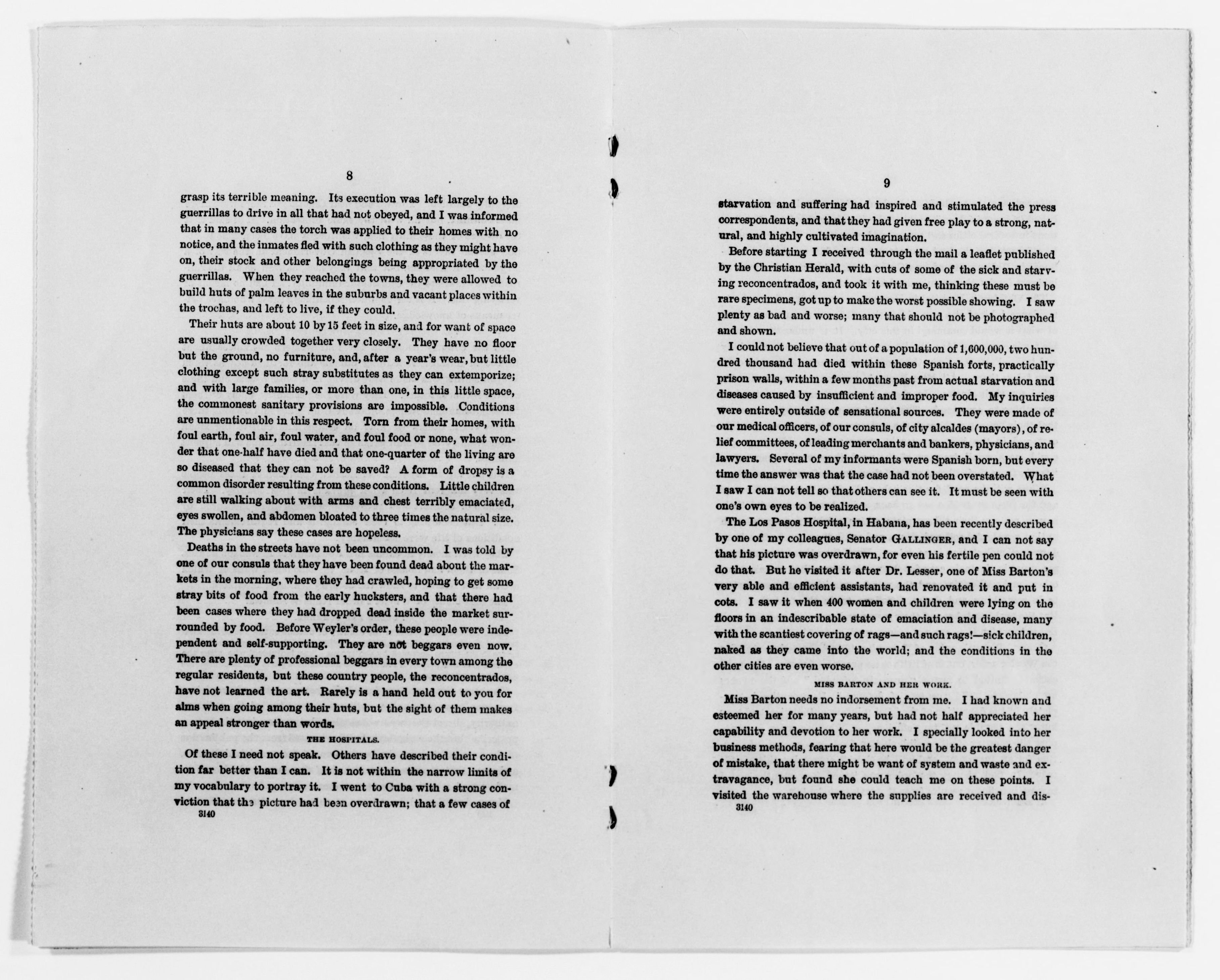 Scanned image of the current content page