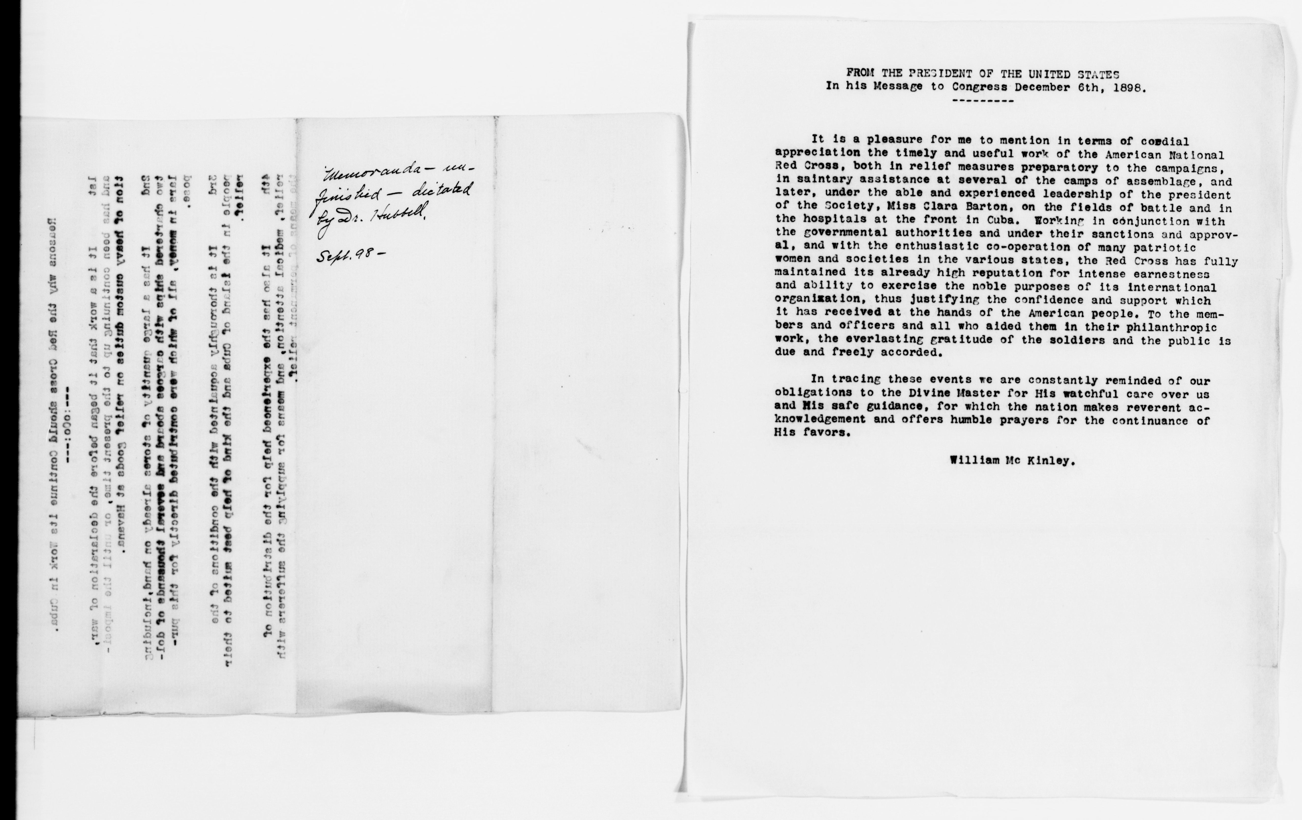 Scanned image of the current content page