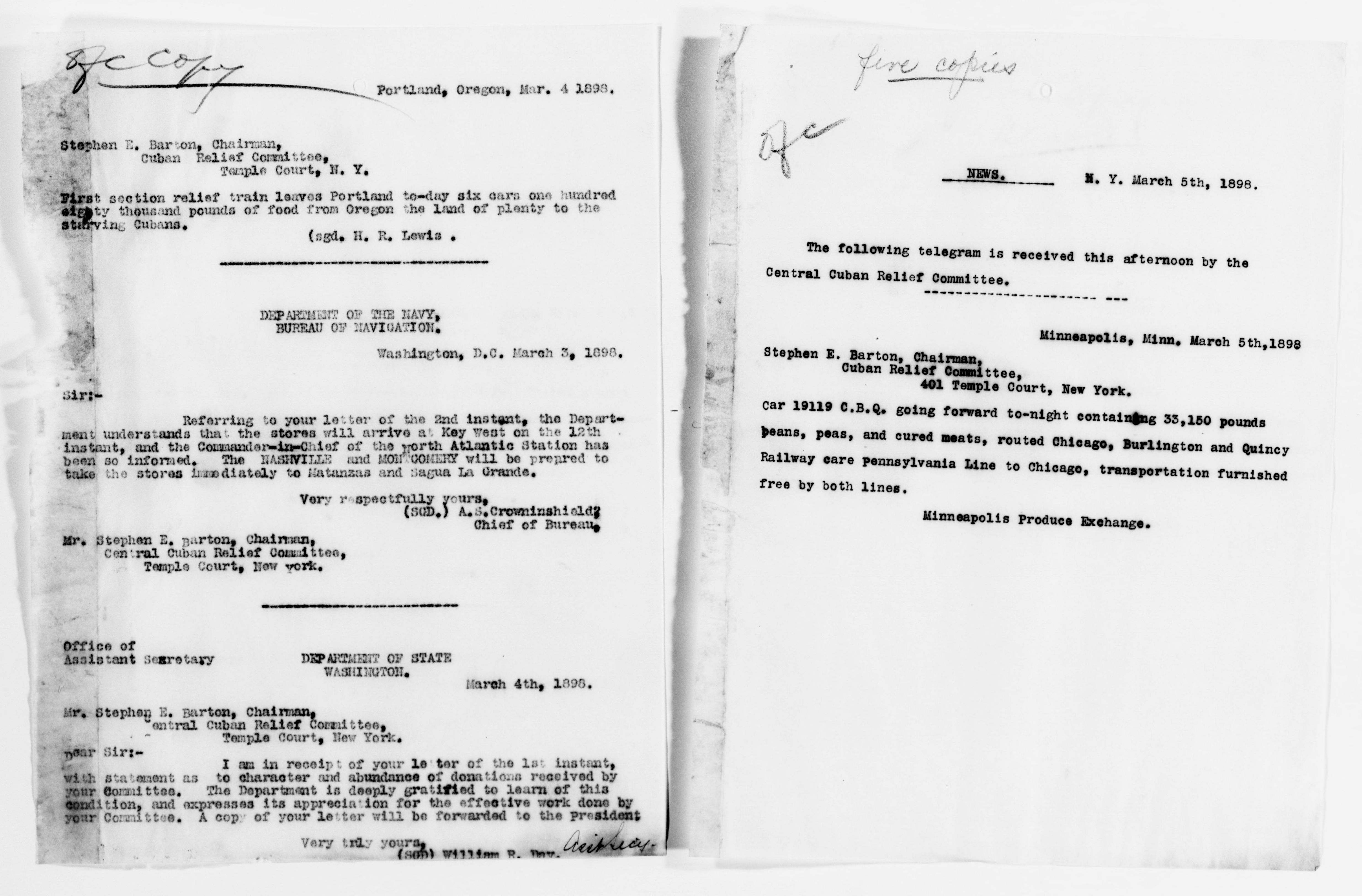 Scanned image of the current content page