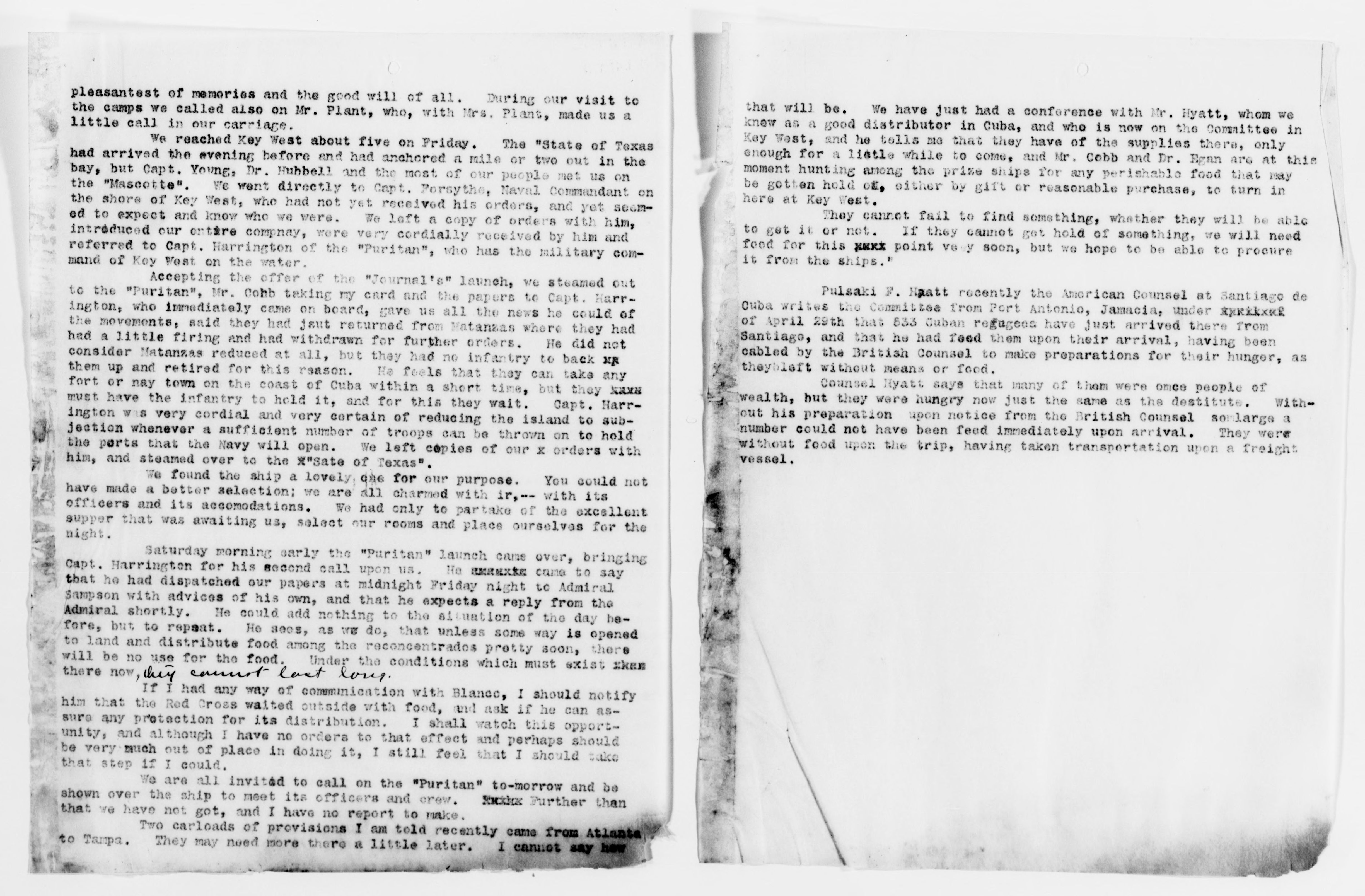 Scanned image of the current content page