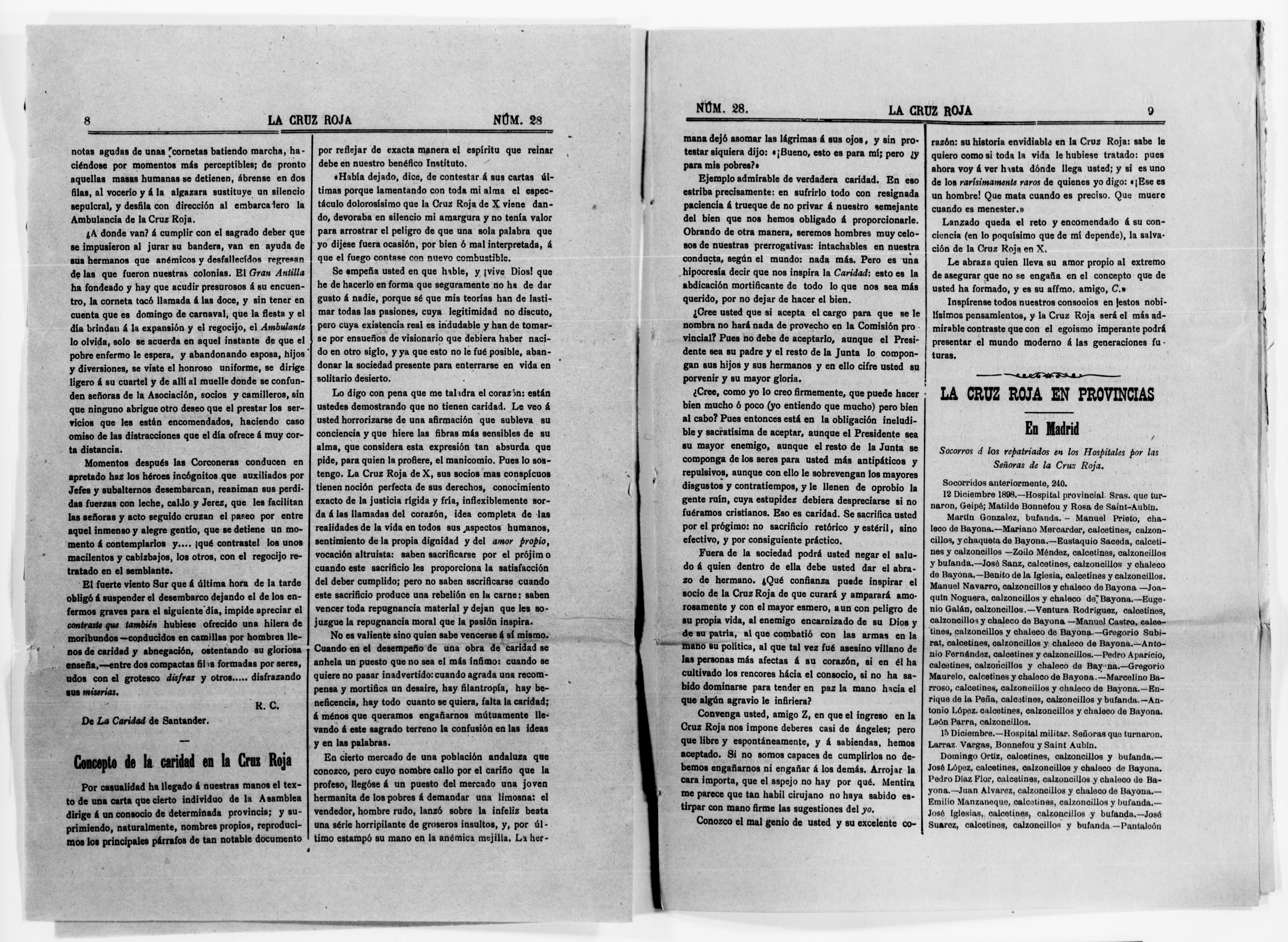 Scanned image of the current content page