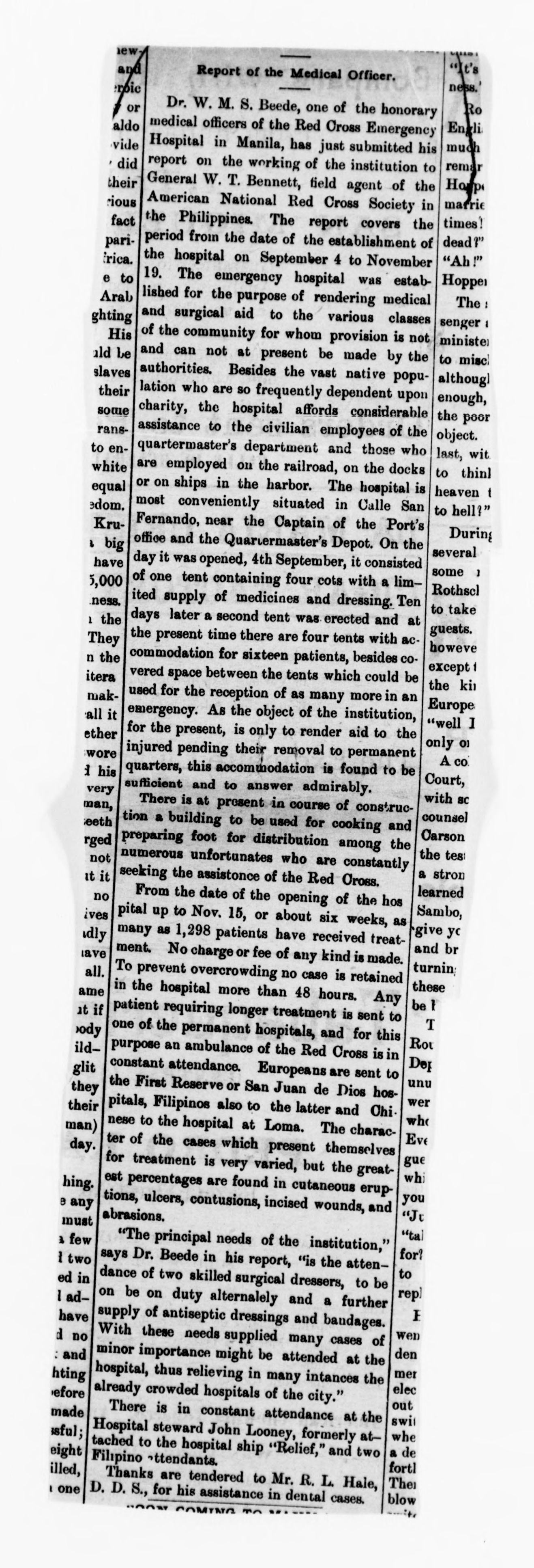 Scanned image of the current content page