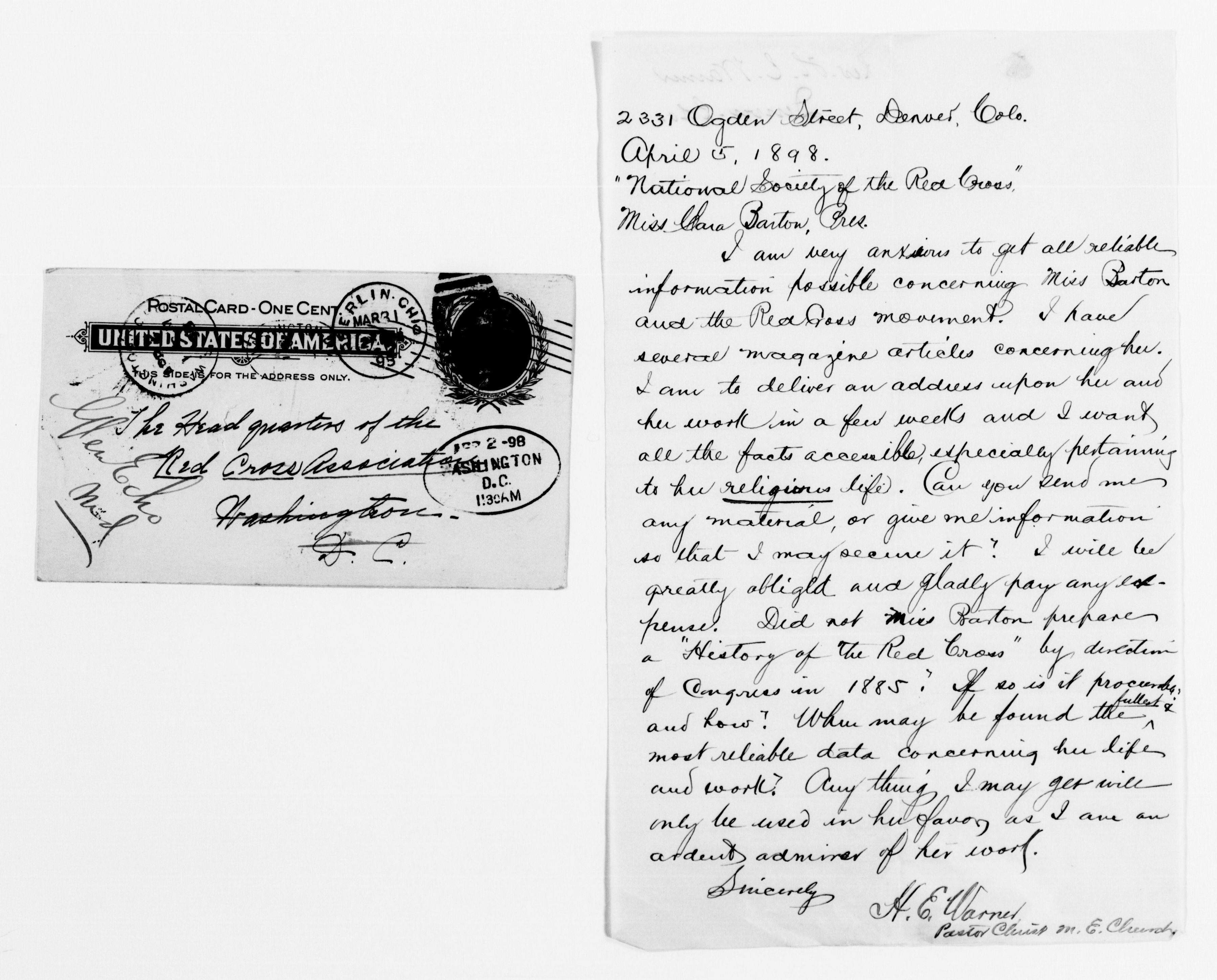 Scanned image of the current content page