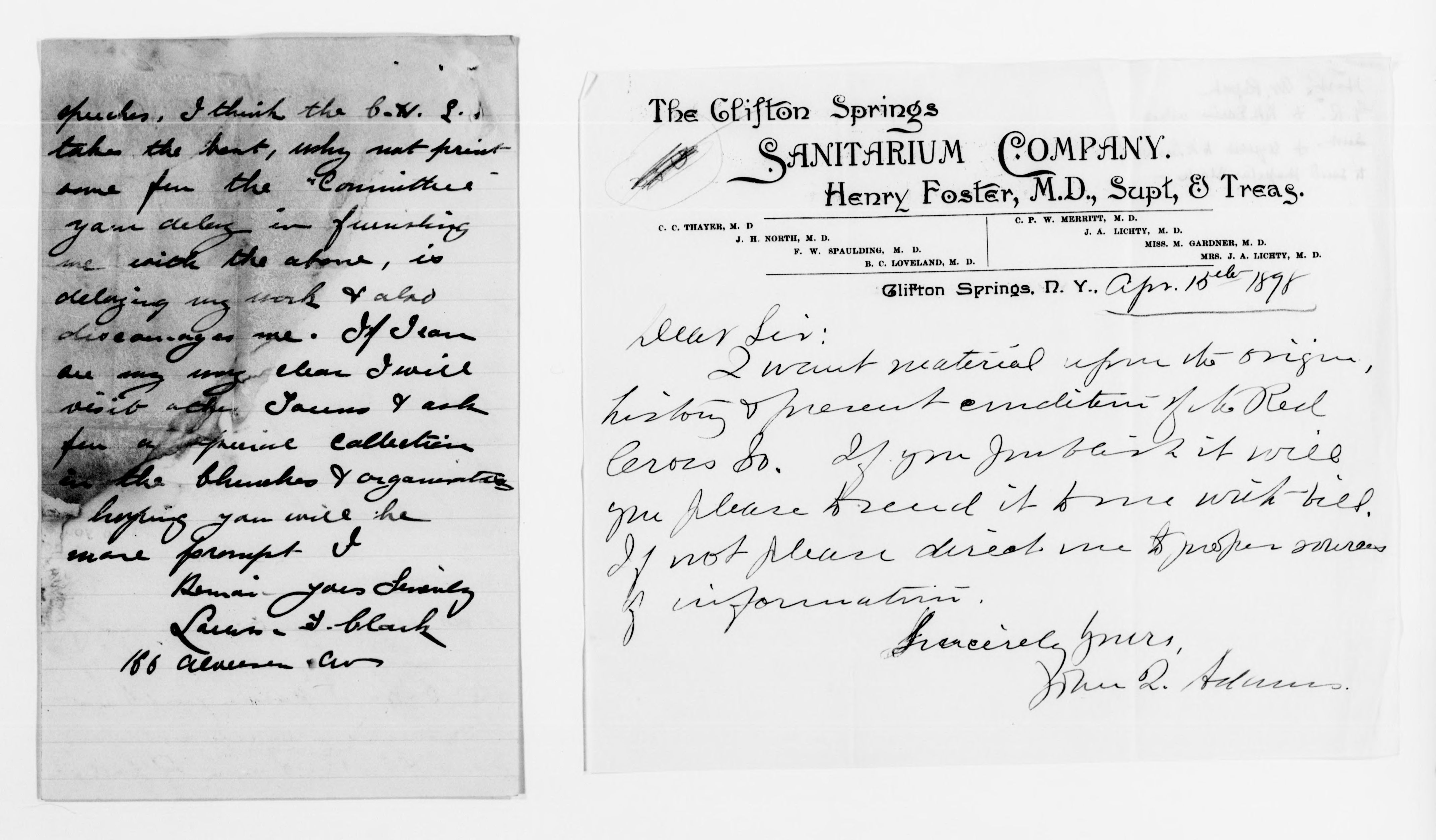 Scanned image of the current content page