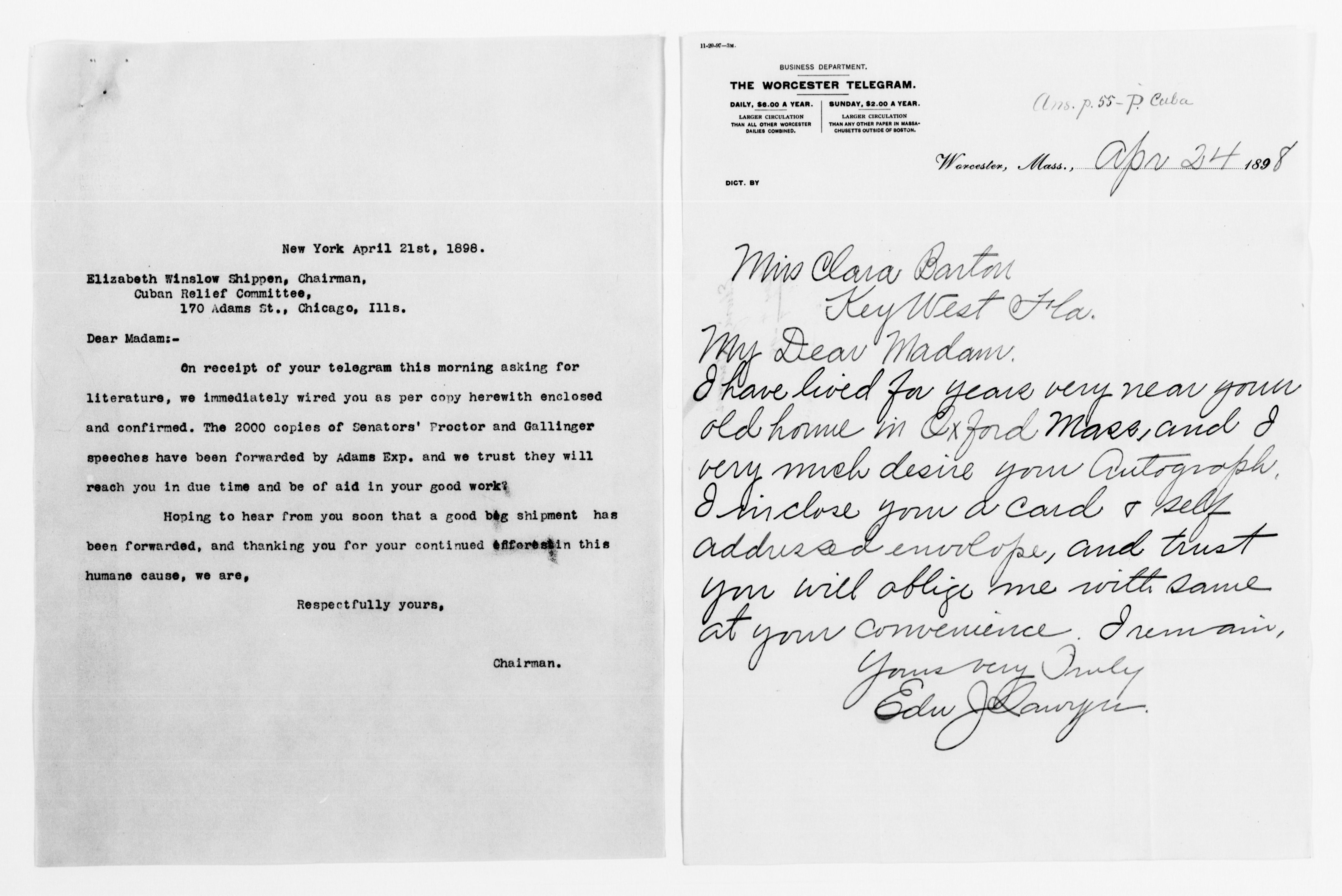 Scanned image of the current content page