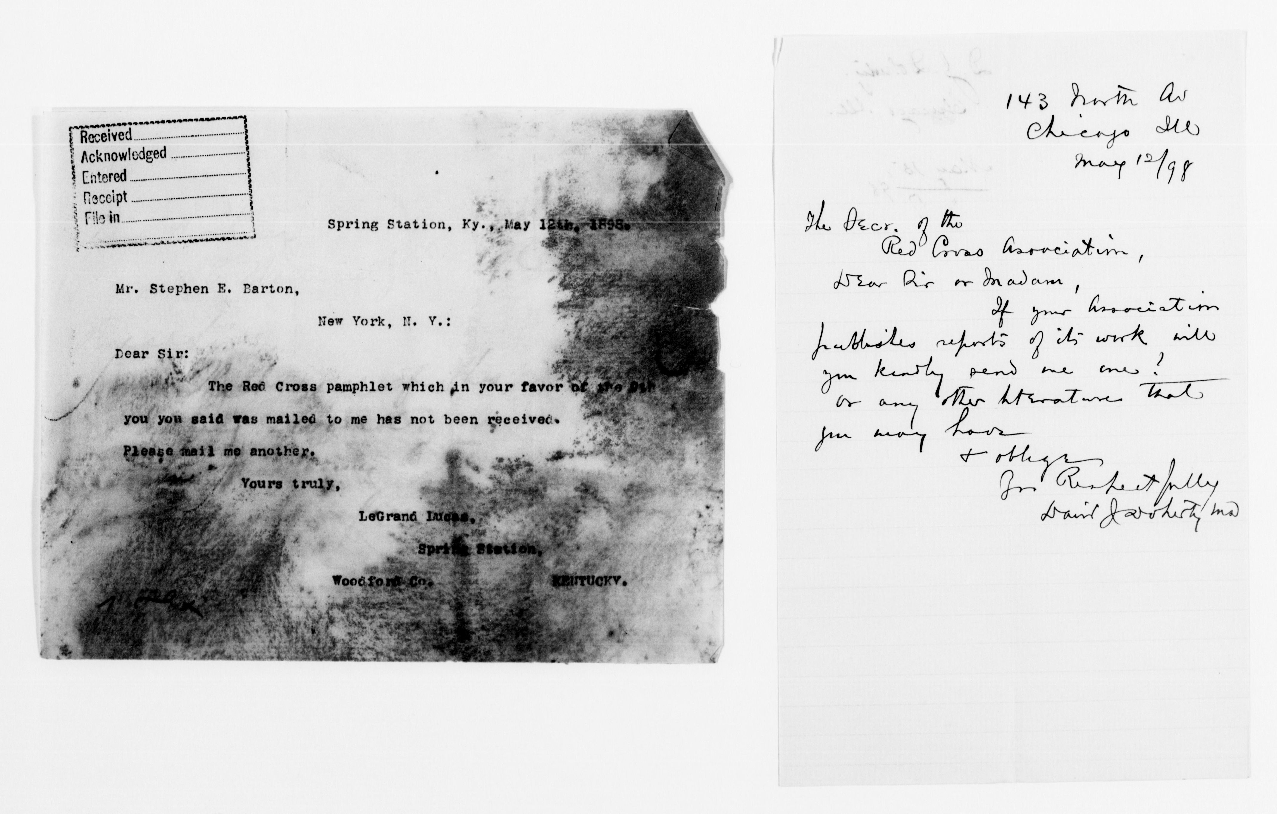 Scanned image of the current content page