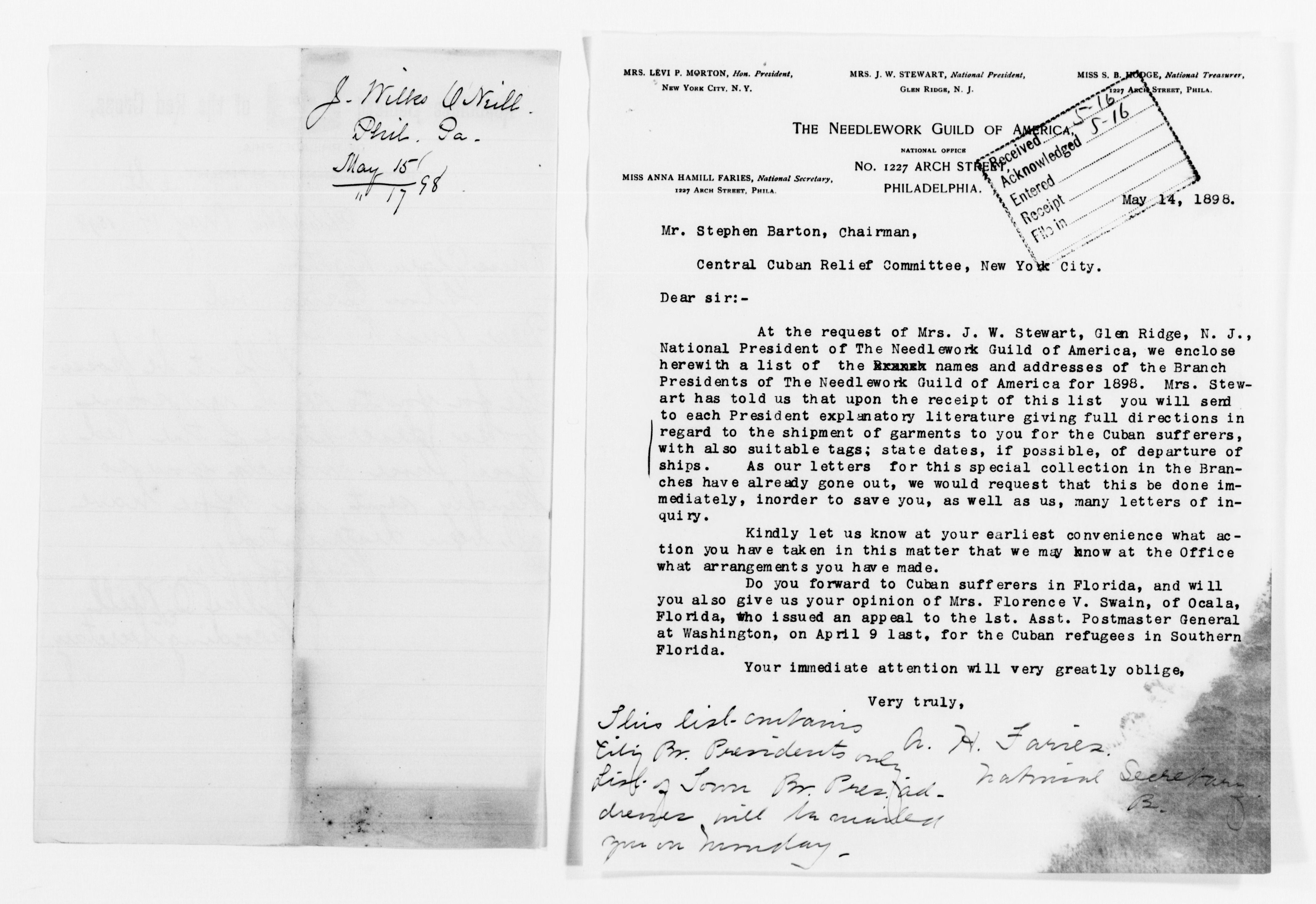 Scanned image of the current content page