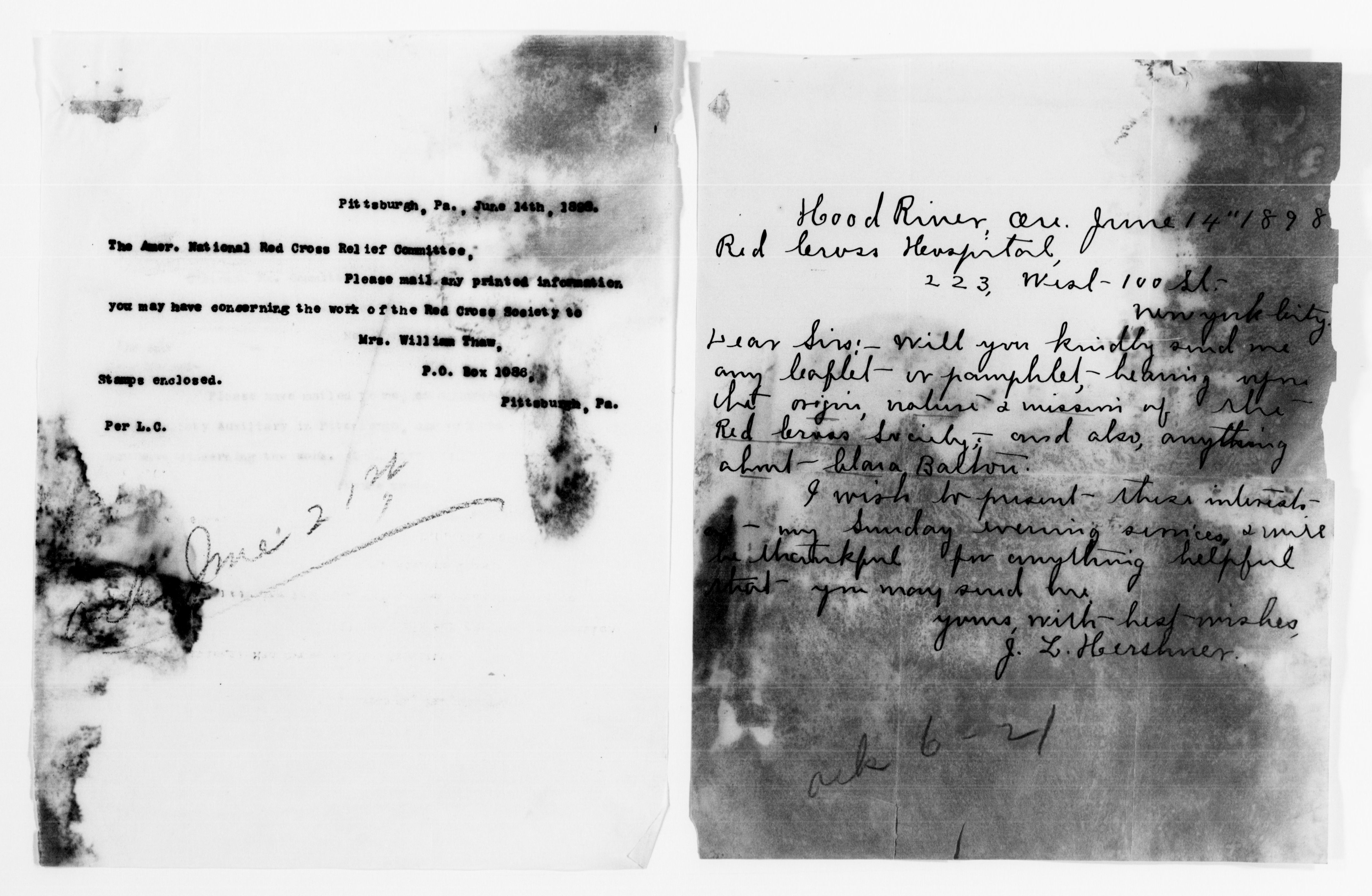 Scanned image of the current content page