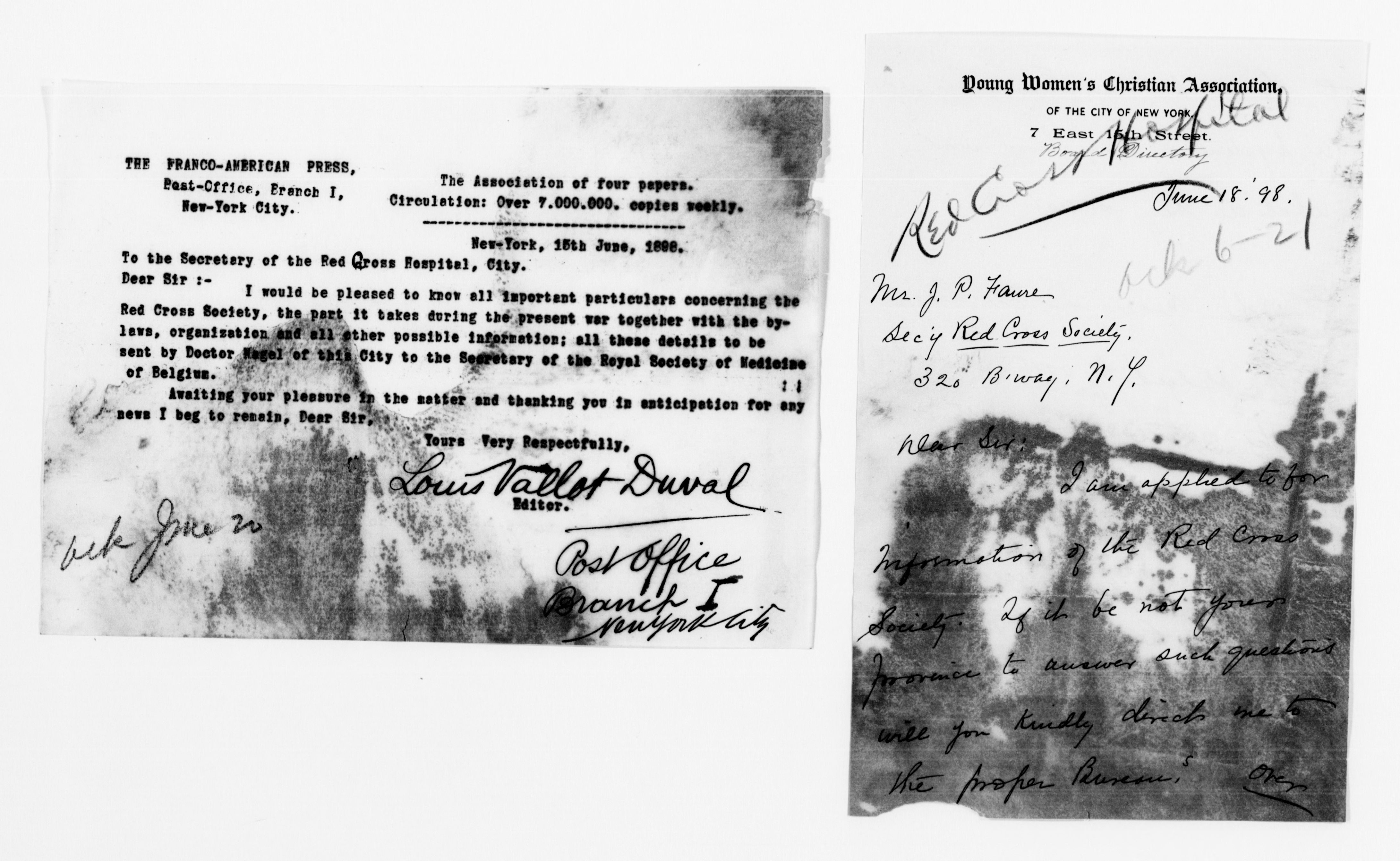 Scanned image of the current content page