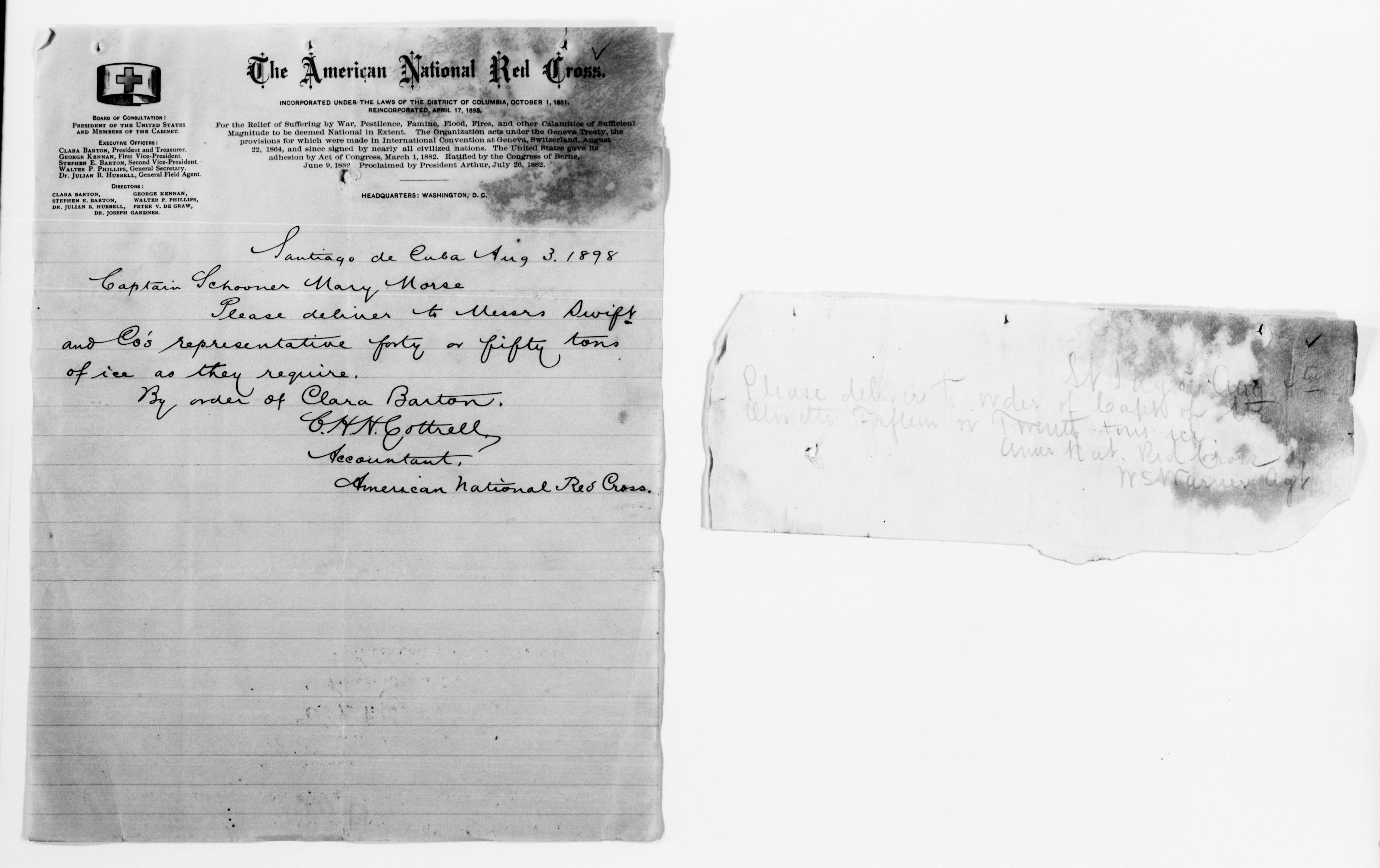 Scanned image of the current content page