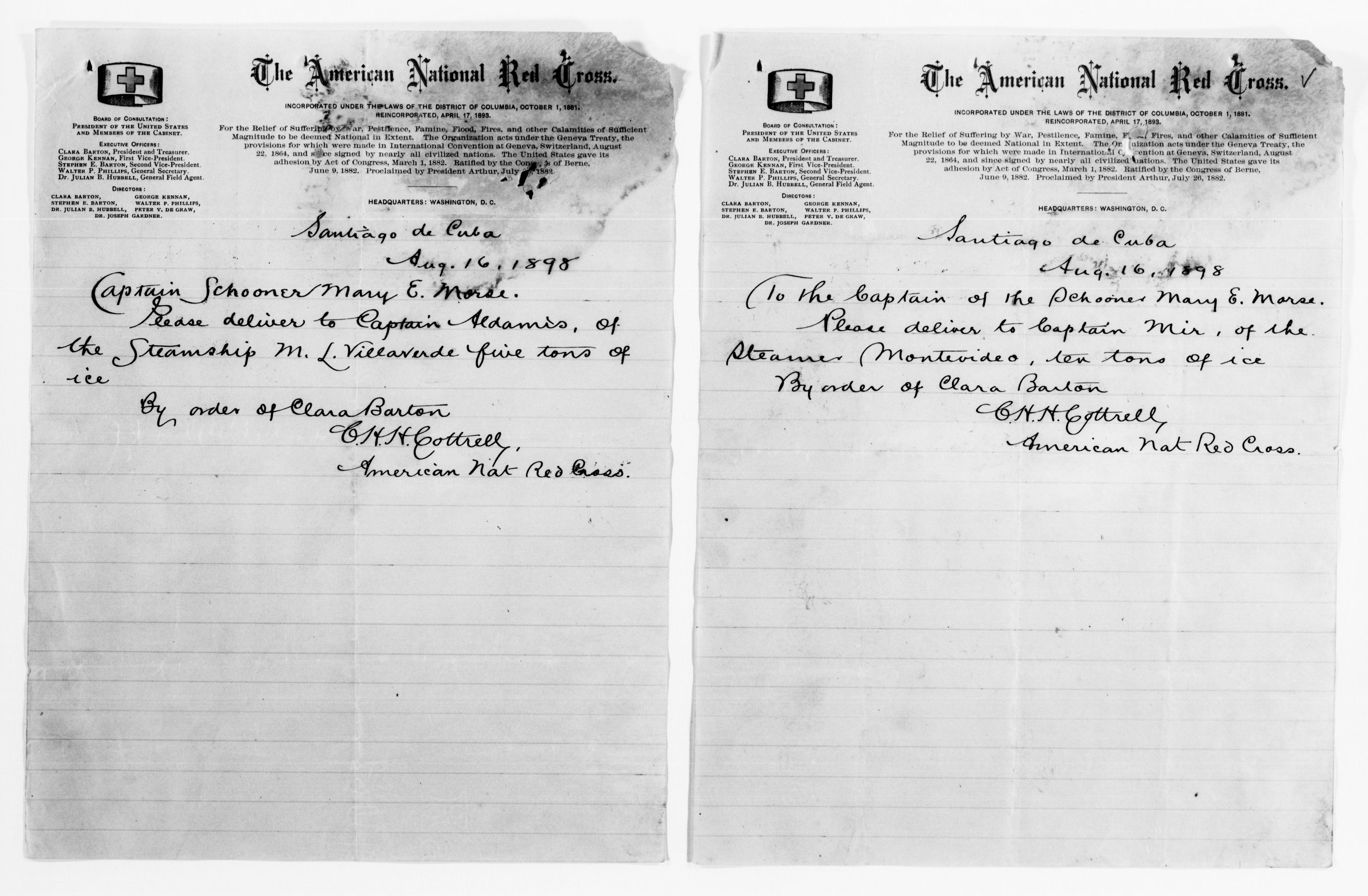 Scanned image of the current content page