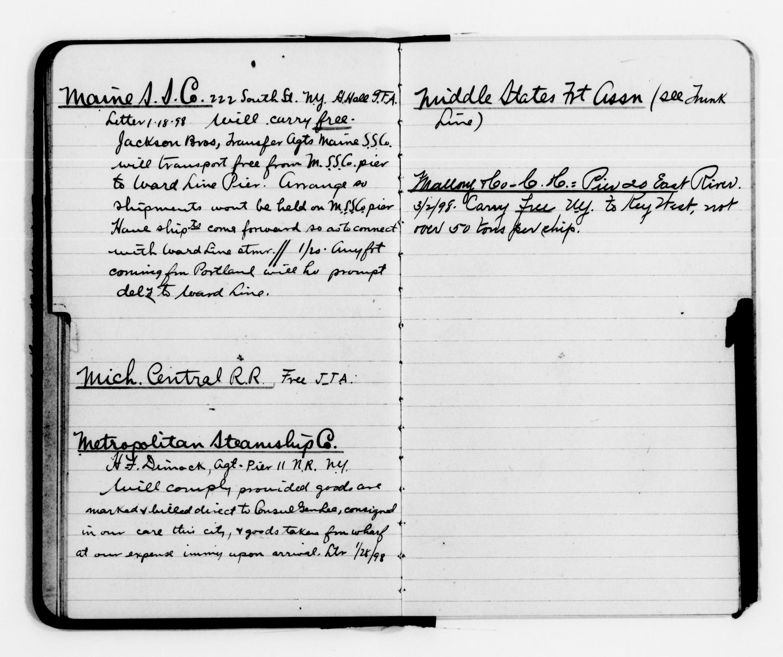 Scanned image of the current content page