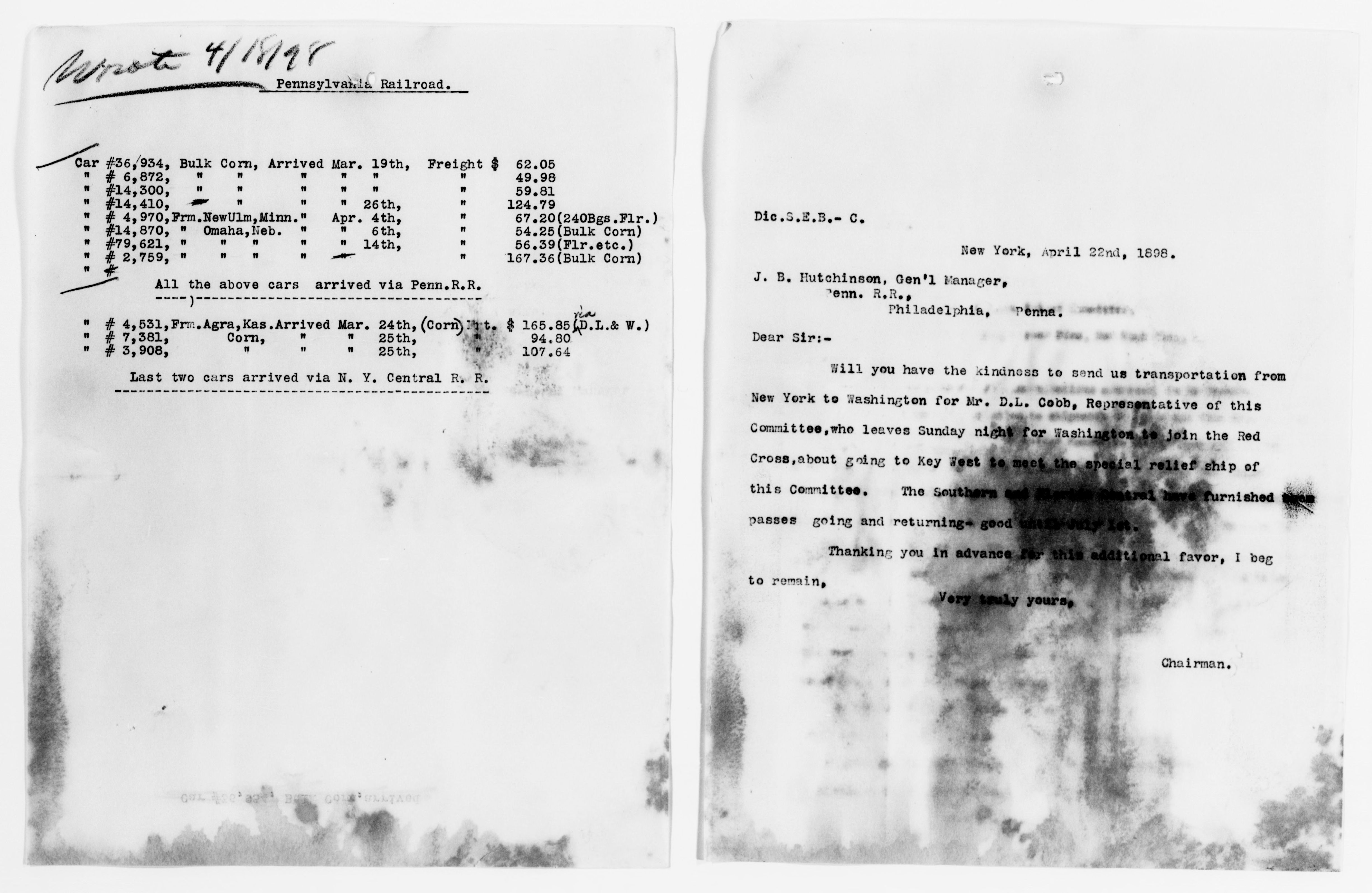 Scanned image of the current content page