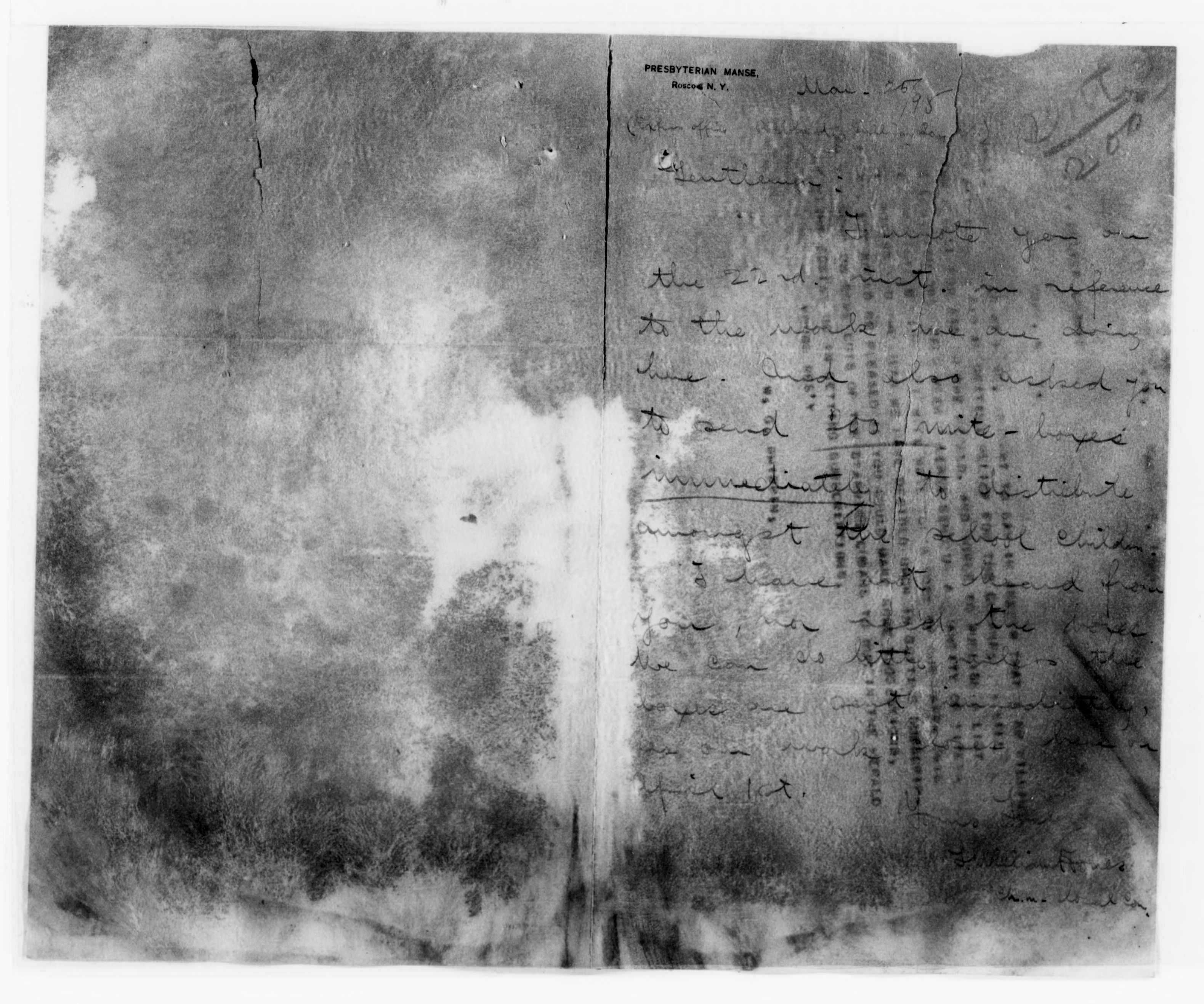 Scanned image of the current content page