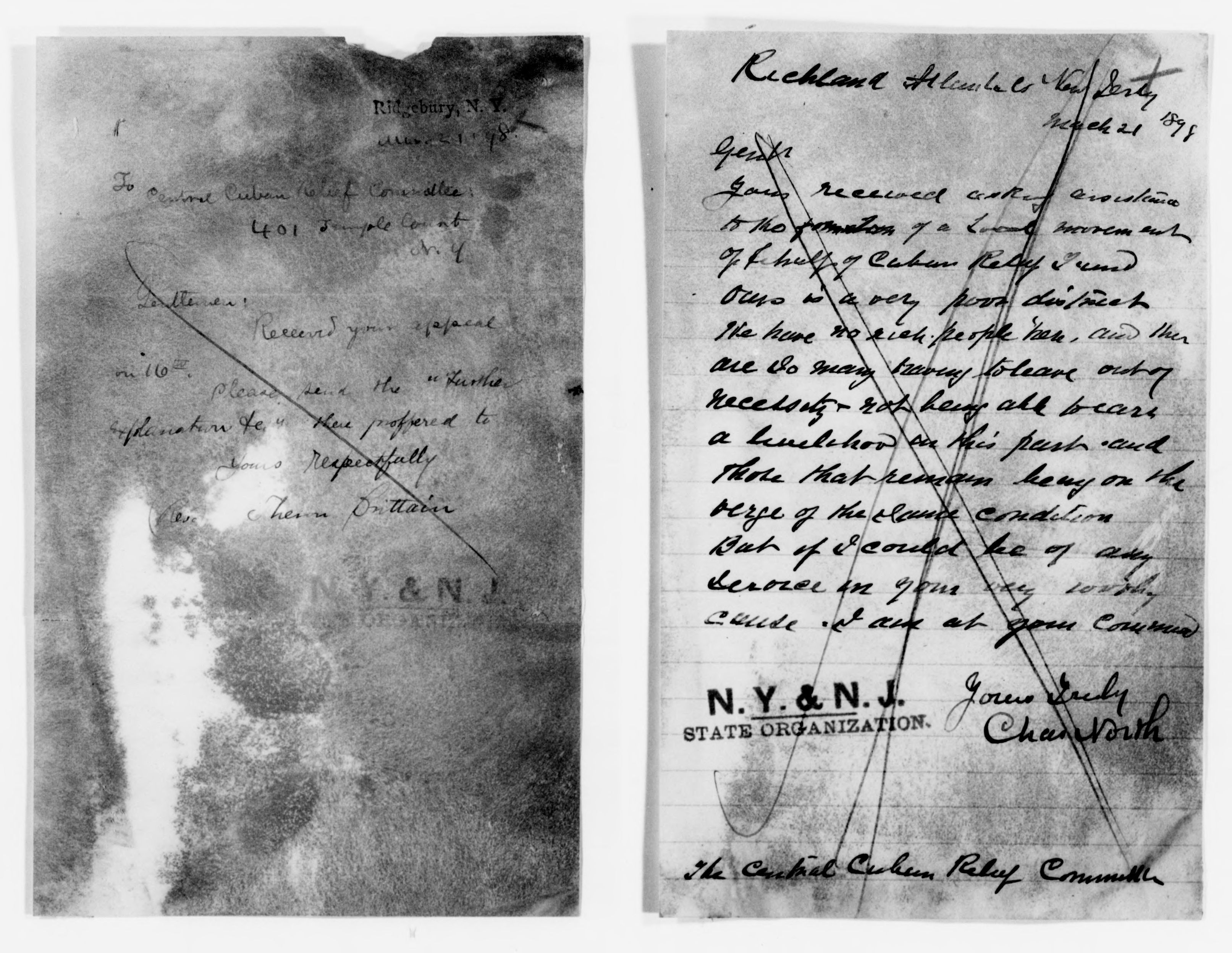 Scanned image of the current content page