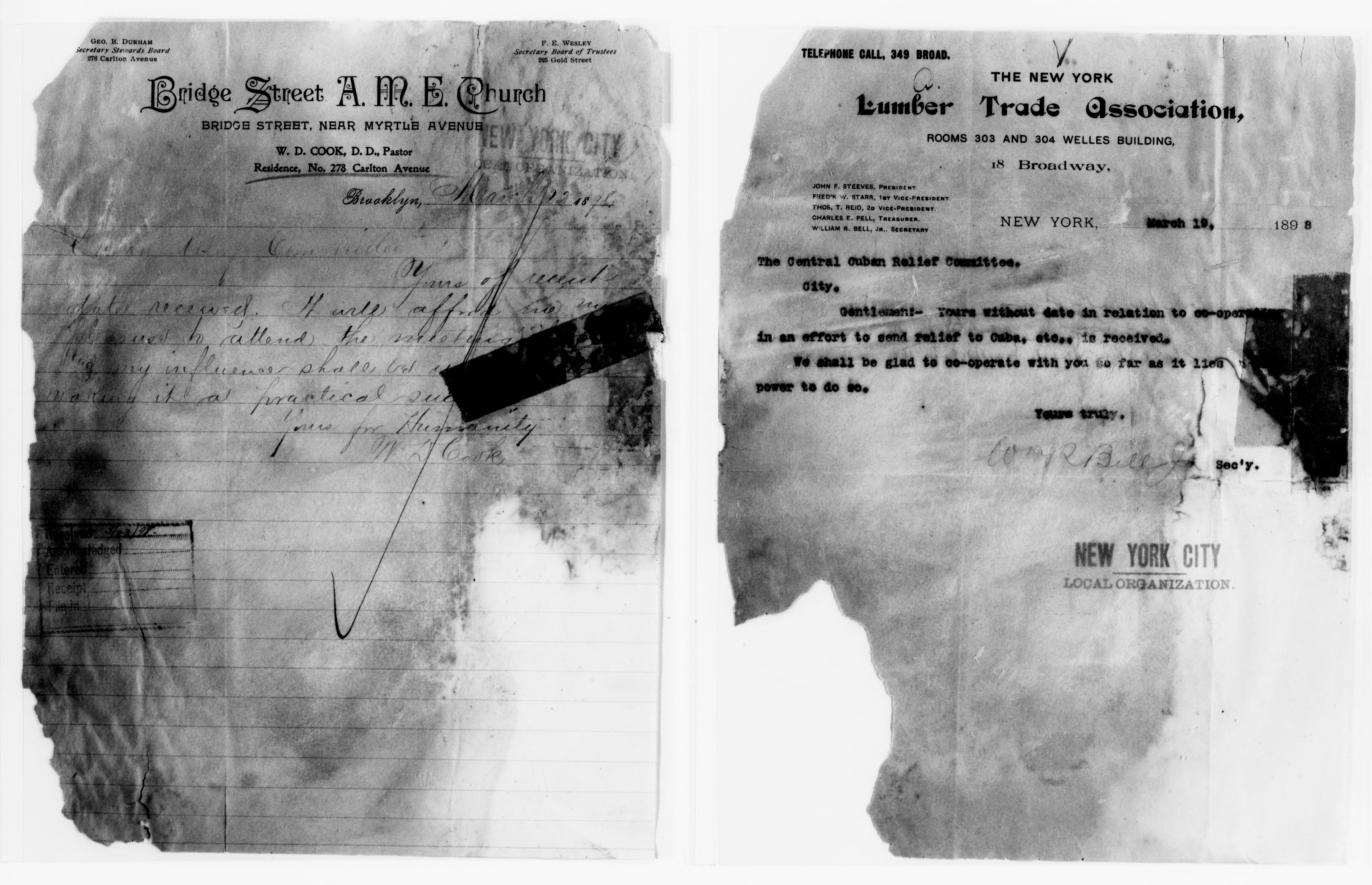 Scanned image of the current content page