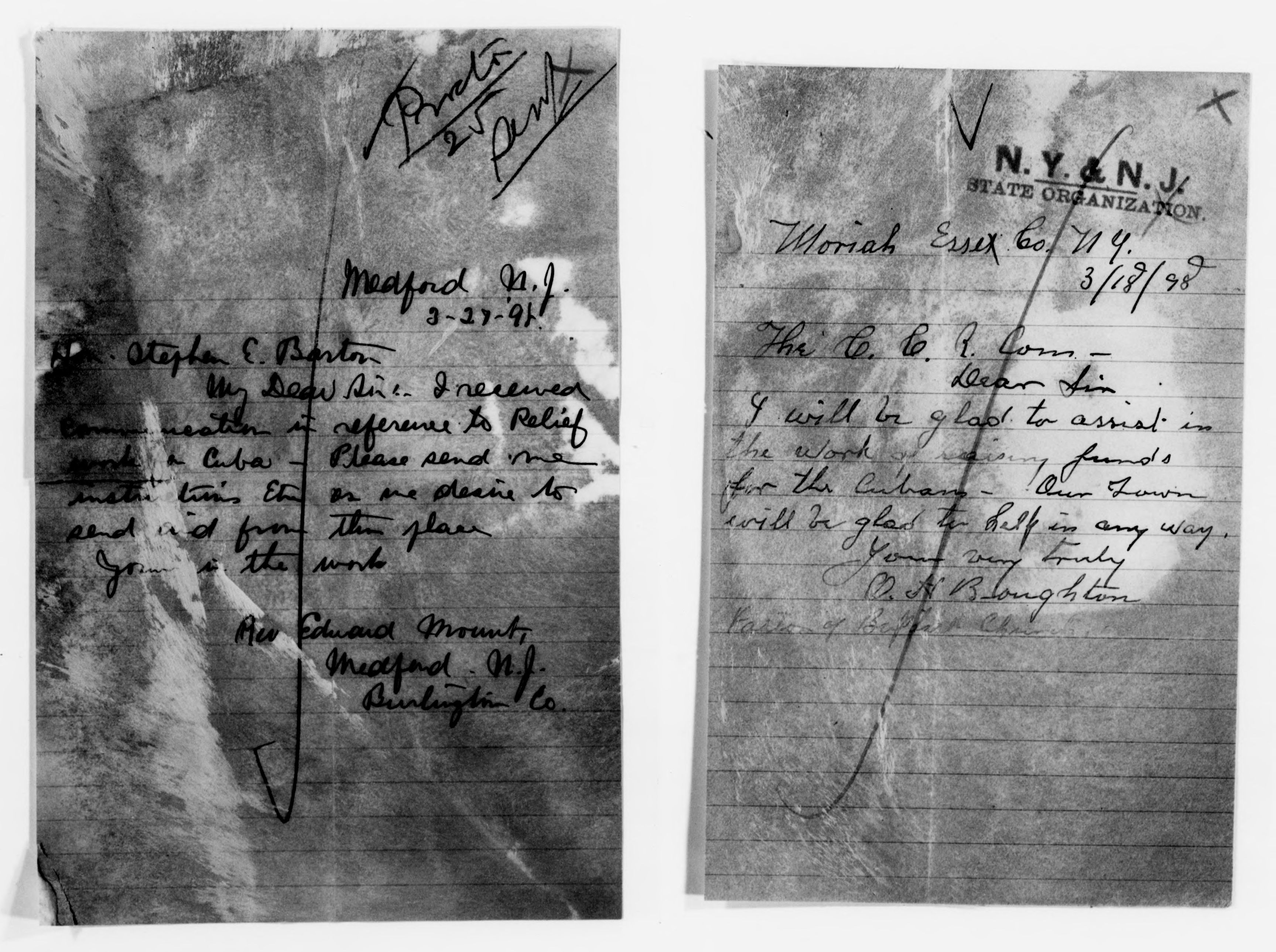 Scanned image of the current content page