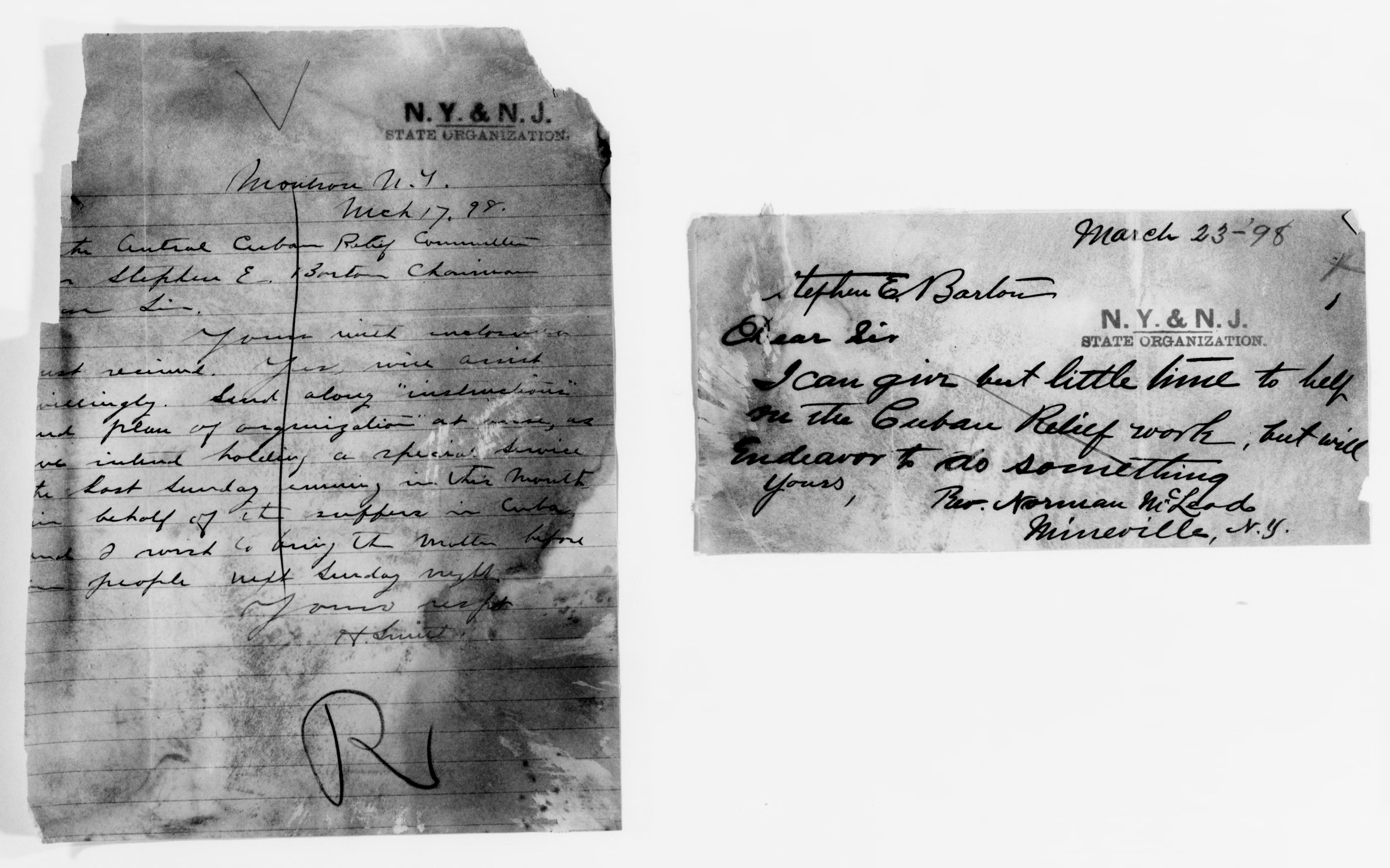 Scanned image of the current content page