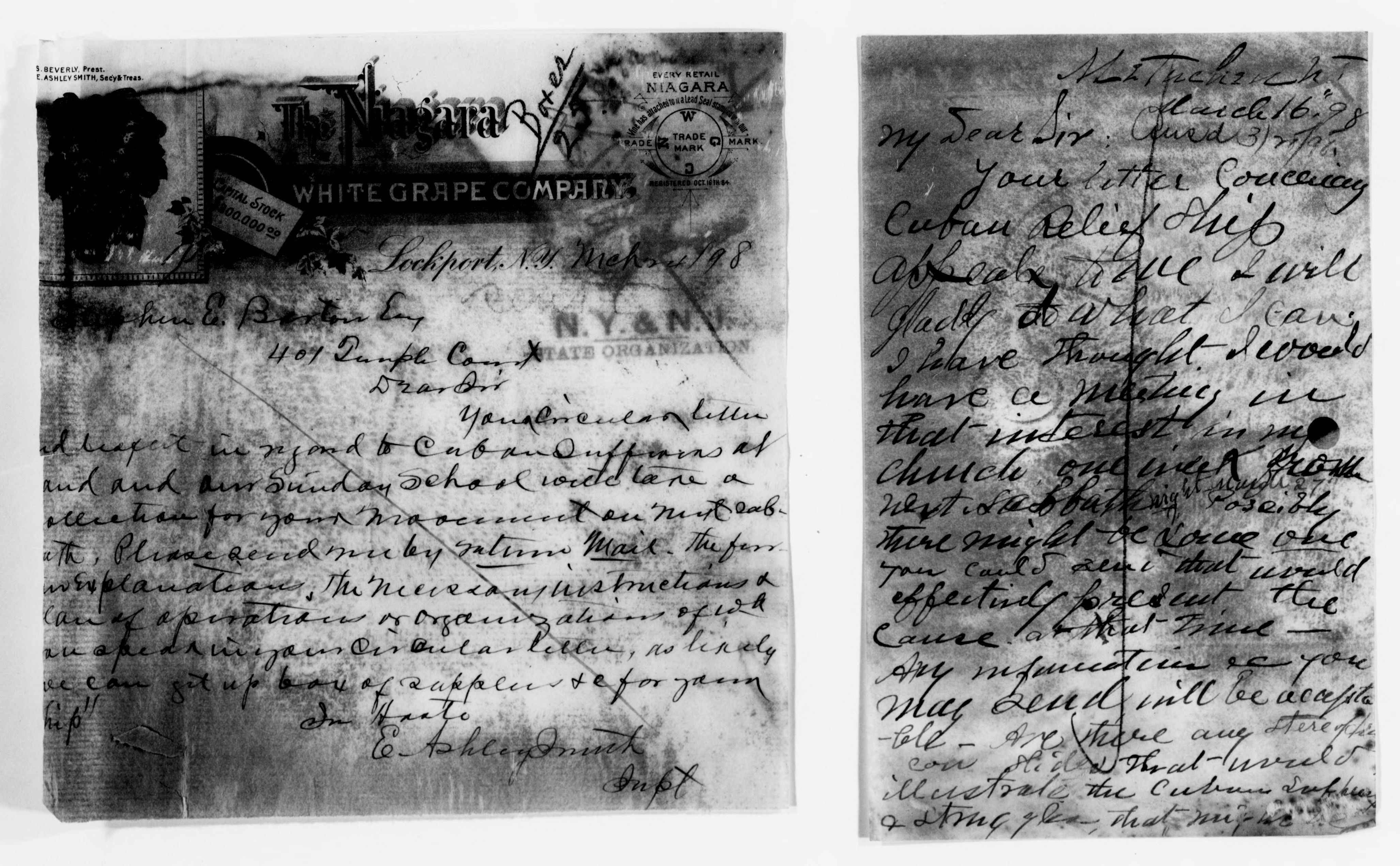 Scanned image of the current content page