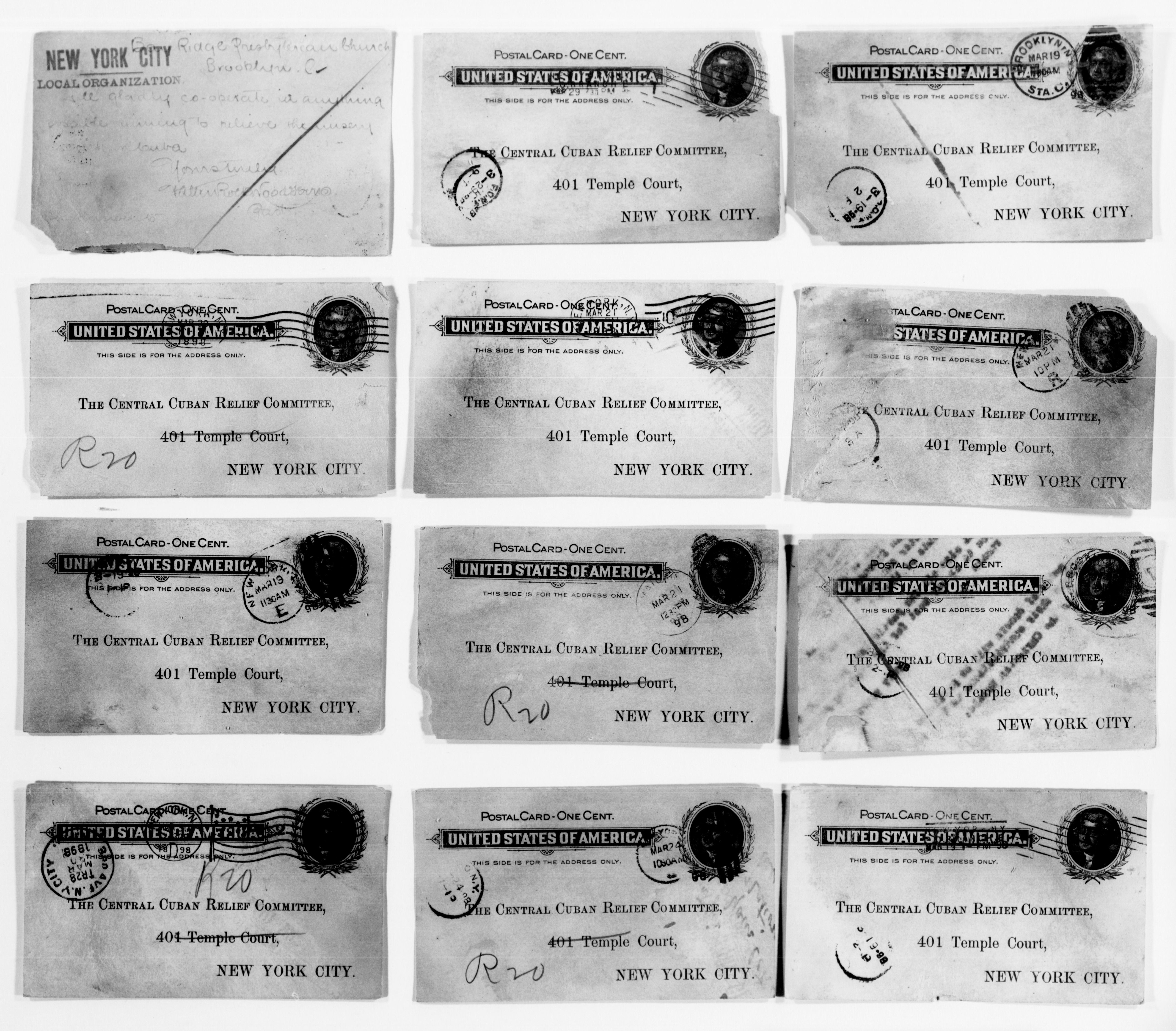 Scanned image of the current content page