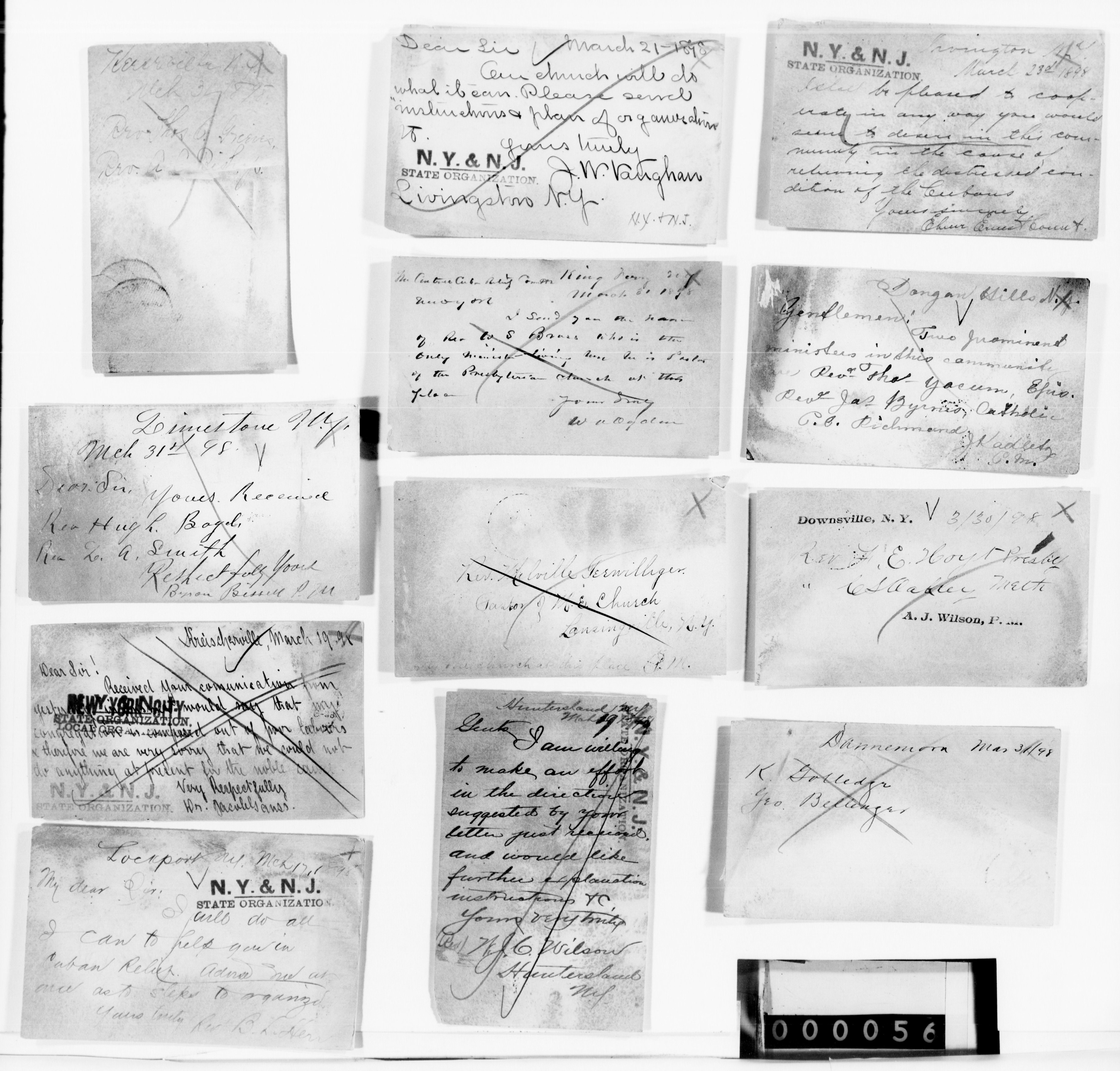 Scanned image of the current content page