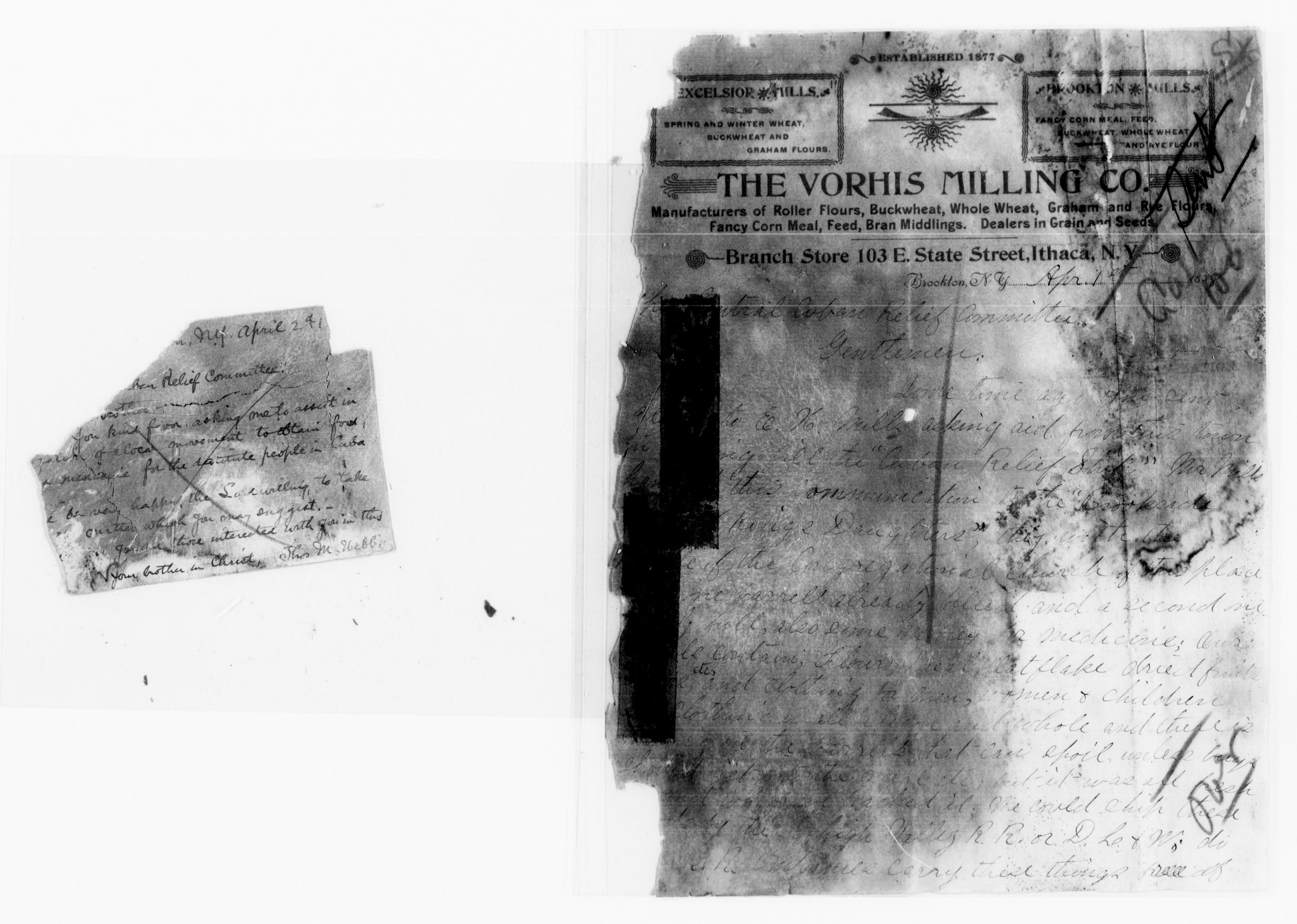 Scanned image of the current content page