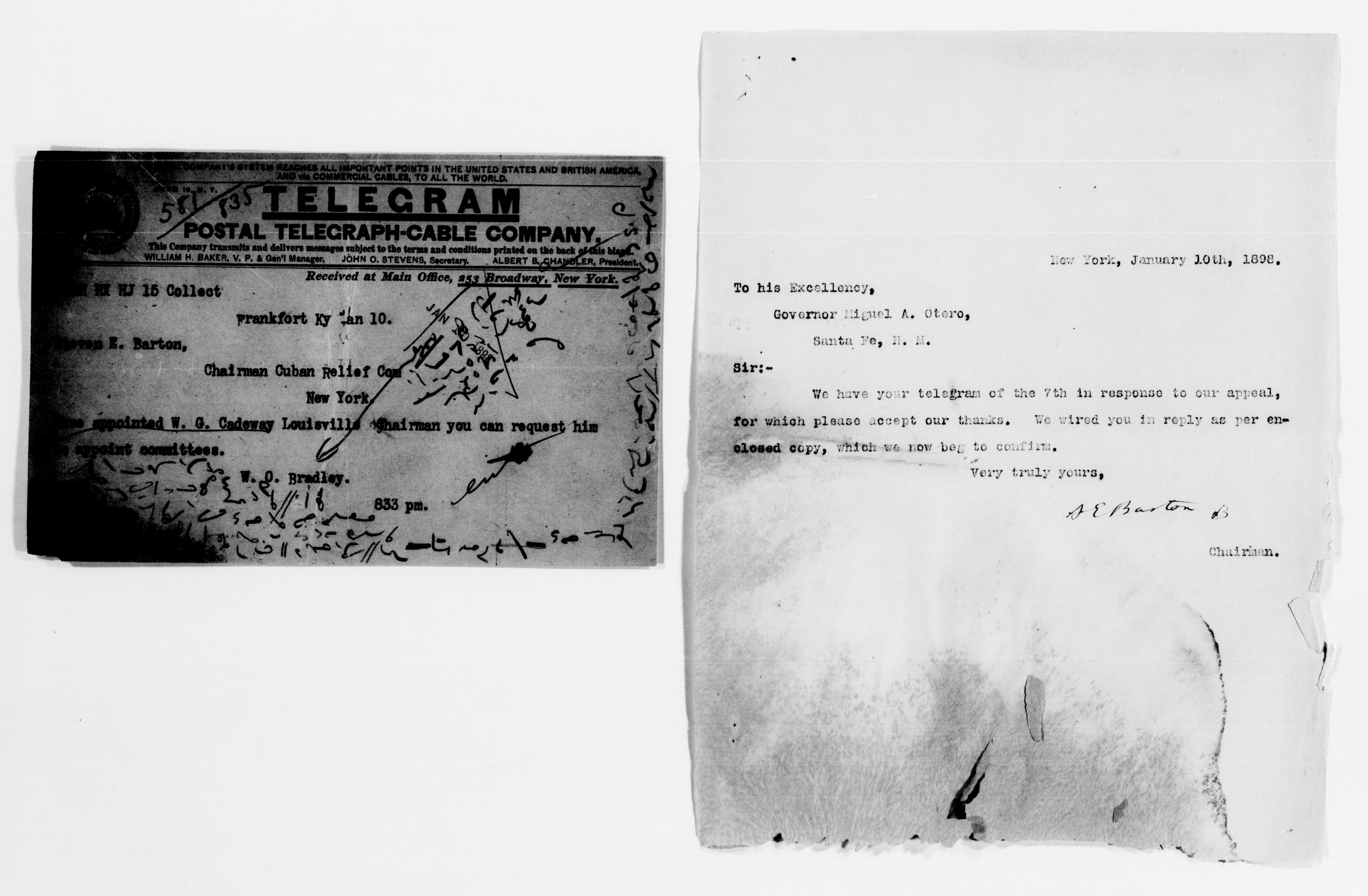 Scanned image of the current content page